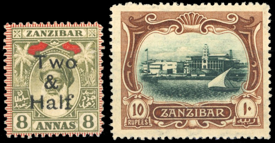 Zanzibar 1896-1961 collection mint