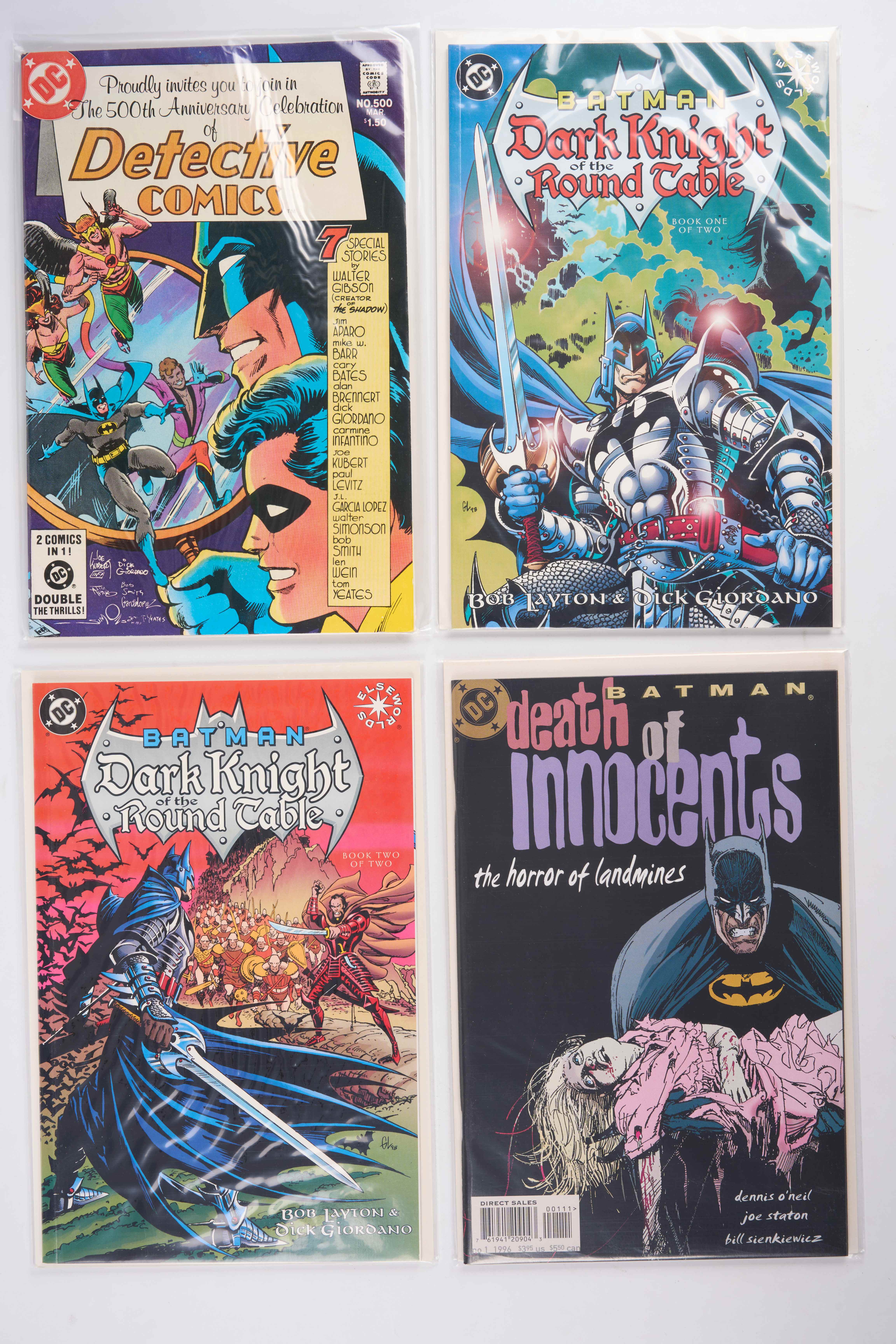 Batman Collection Detective Comics, Round Table, Vs. Predator, Dark Victory (DC Comics, 1981-1999) Bundle of 24