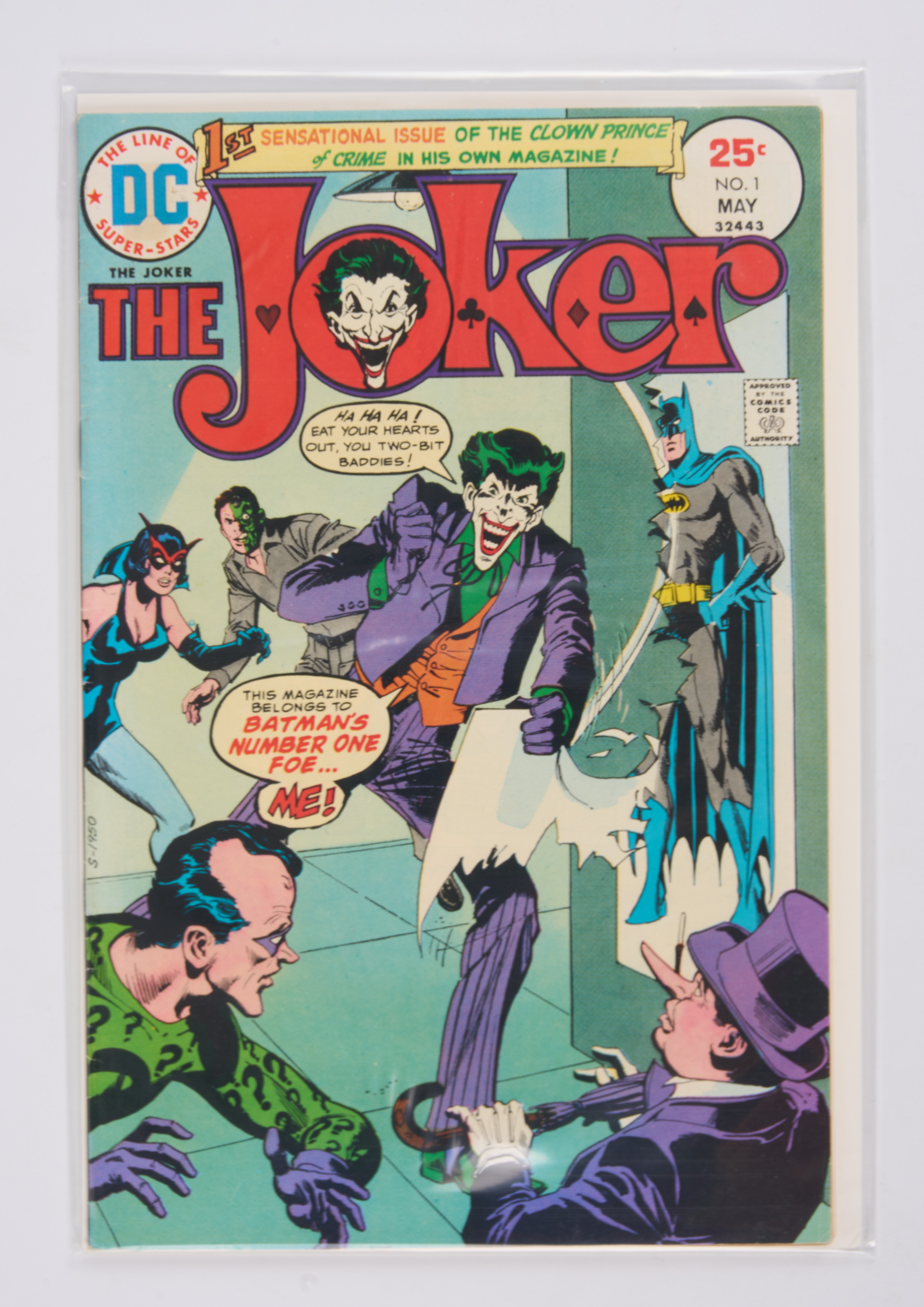 The Joker #1-#3 (DC Comics, 1975) Bundle of 3.