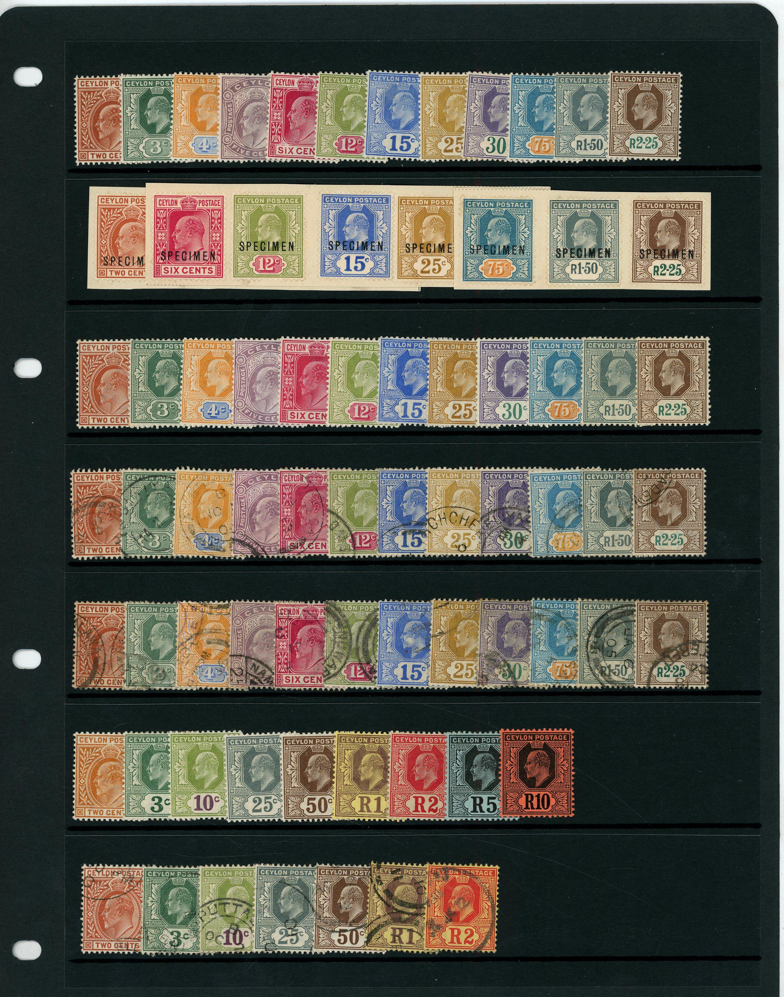Ceylon SG 265/300 collection