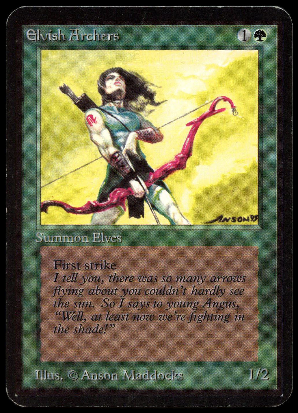 Alpha Elvish Archers - (GD)
