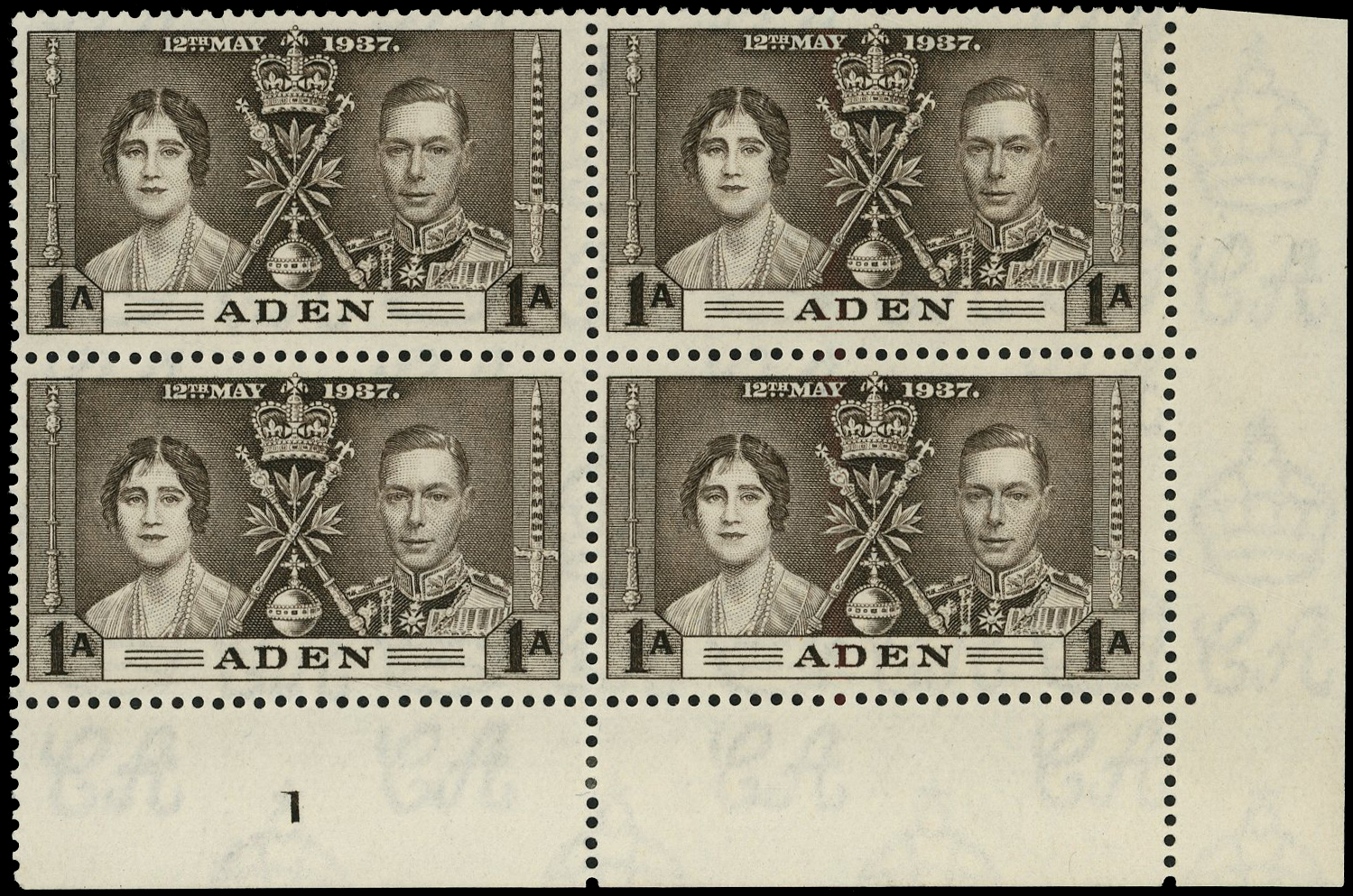 Aden SG 13 var block mint
