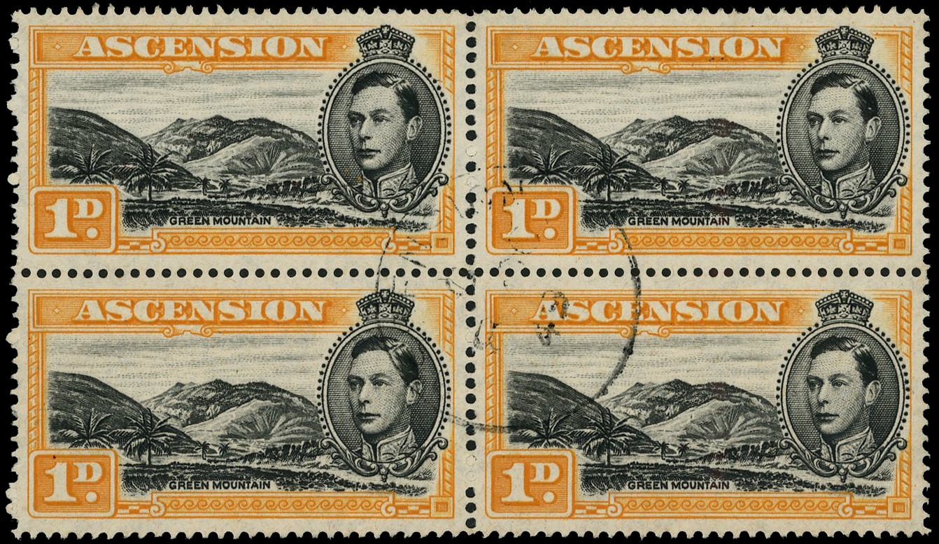 Ascension SG 39c, ca block used