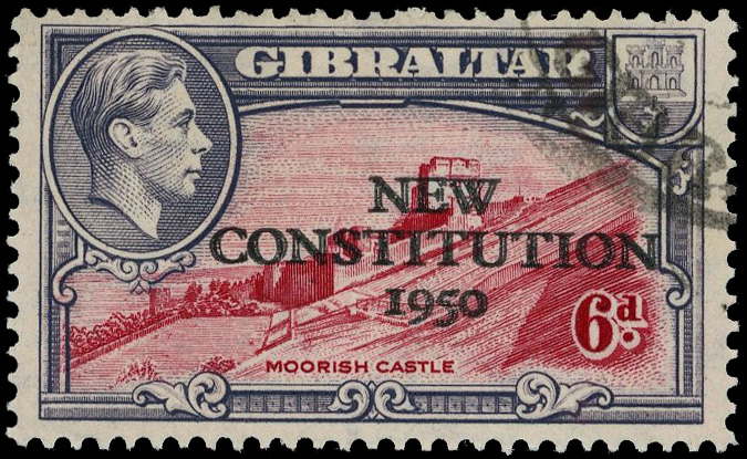 Gibraltar SG 142a used