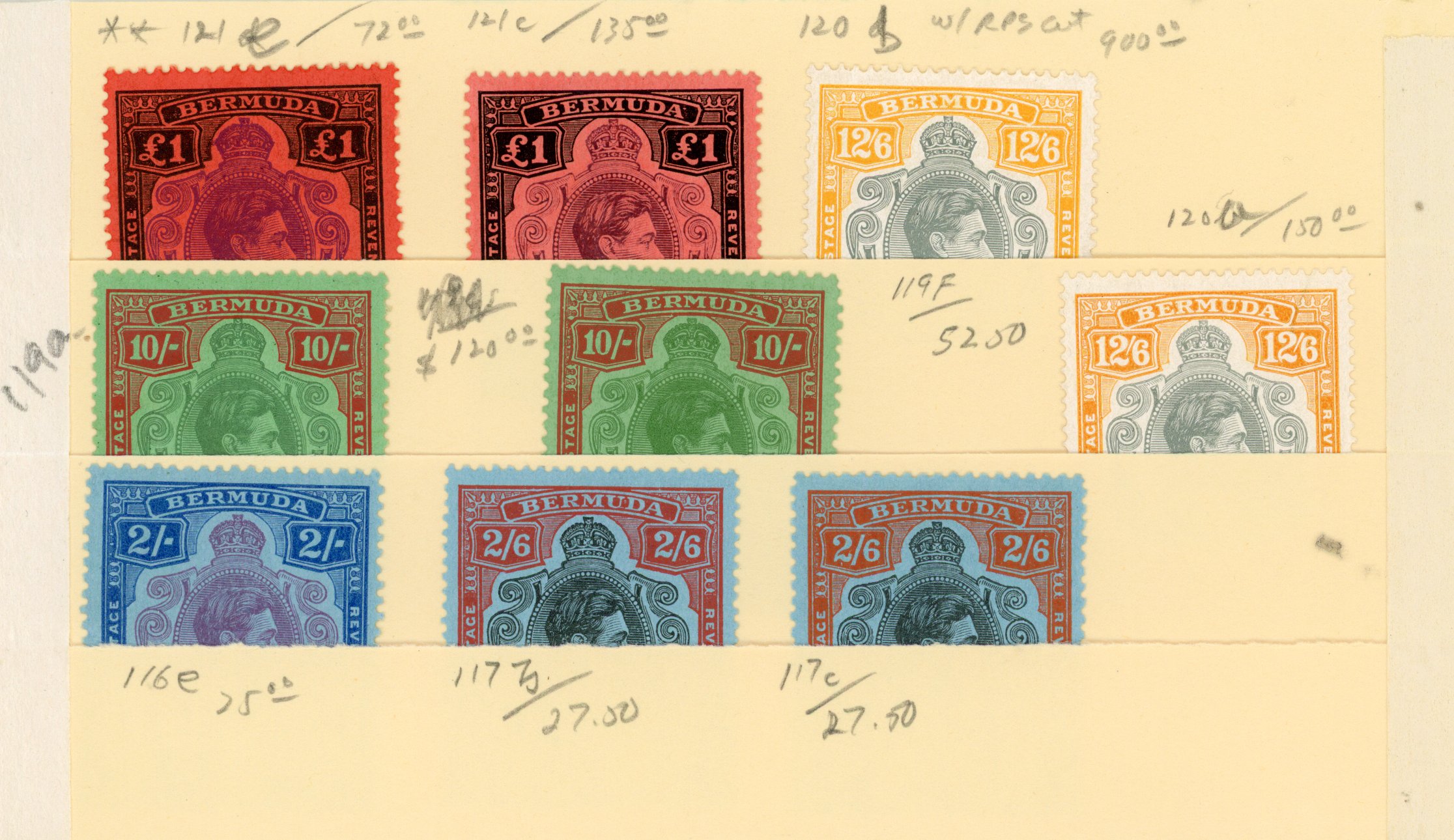 1938-53 values to £1 unmounted mint selection