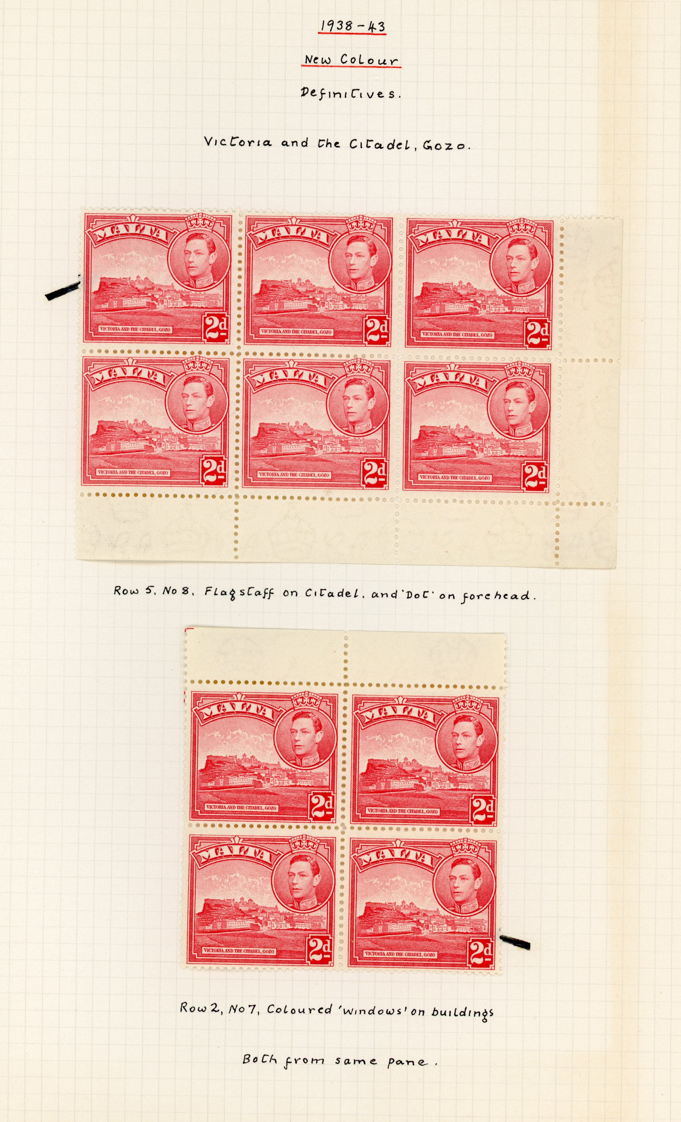 Malta KG VI on leaves