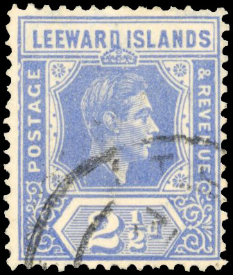 Leeward Islands SG 105a used