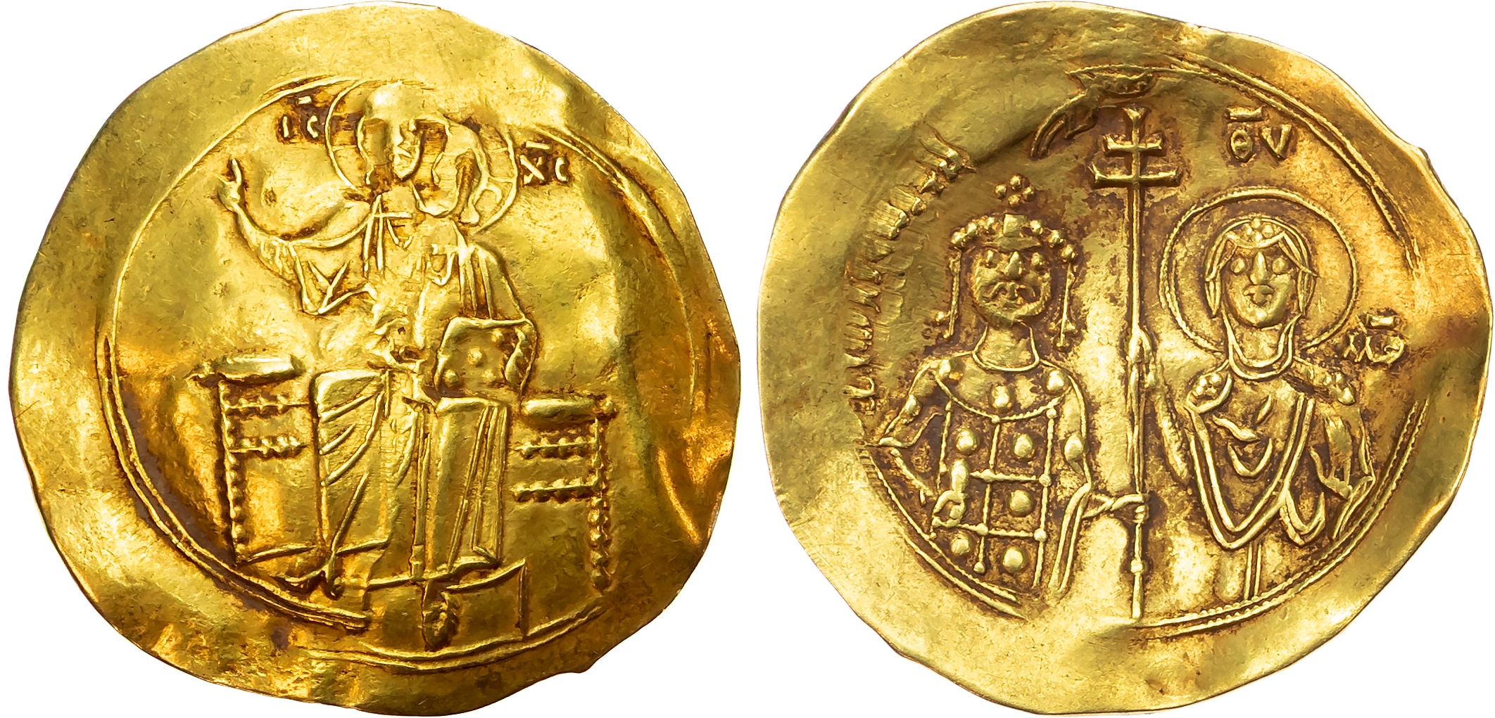 John II Comnenus (1118-1143) AV Hyperpyron, Constantinople, 4.19g.