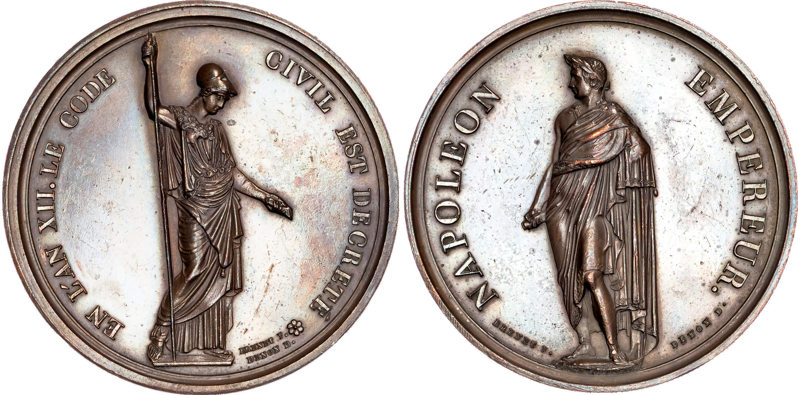 France, First Empire. Napoléon I, The Decree of the Napoleonic Code.