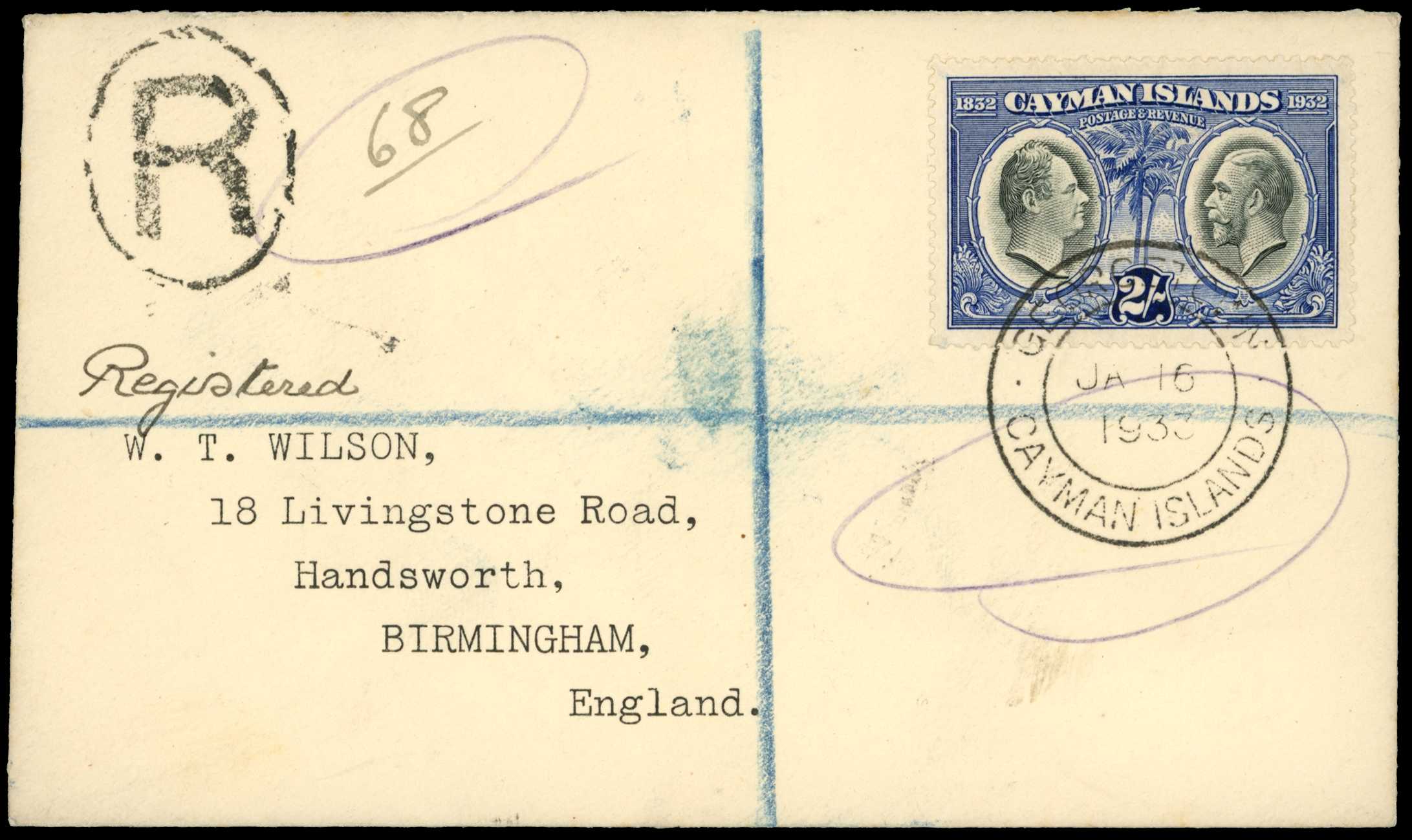 1932-34 Selection of philatelic covers...
