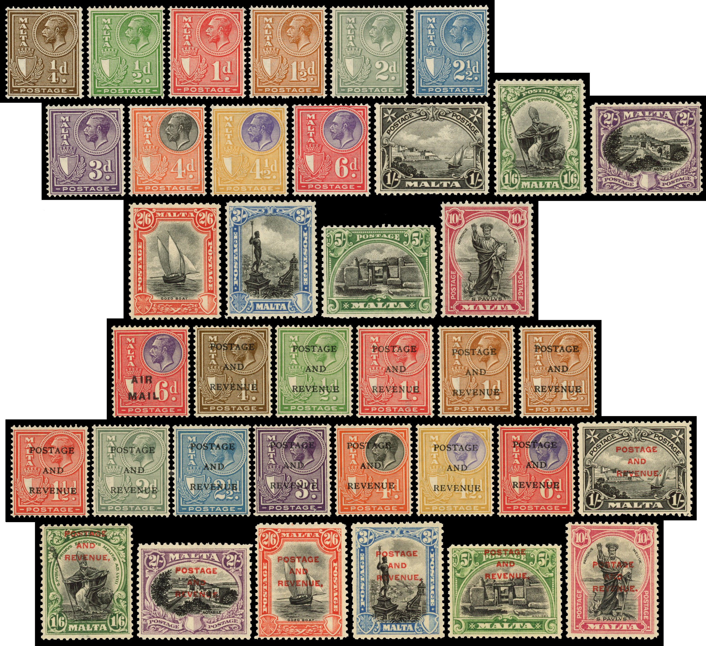 Malta selection on stock pages