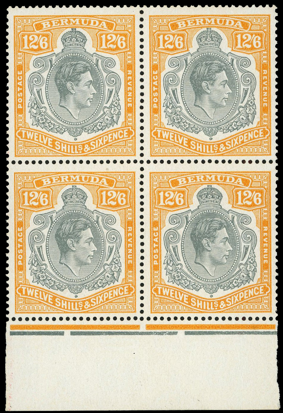 Bermuda SG 120c block mint