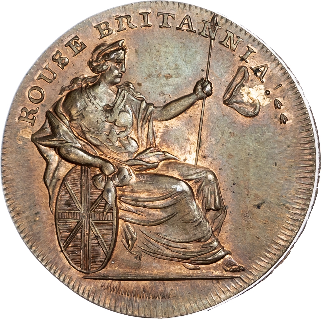 London - Holborn, Thomas Spence Halfpenny 1795