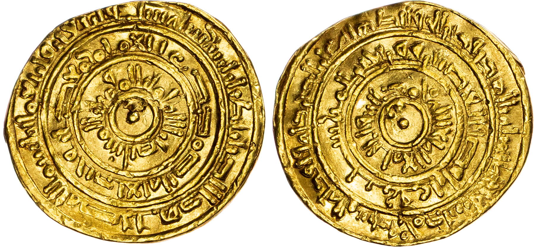 Fatimid, al‑Mustansir (AH 427‑487 / 1036‑1094 AD), gold Dinar