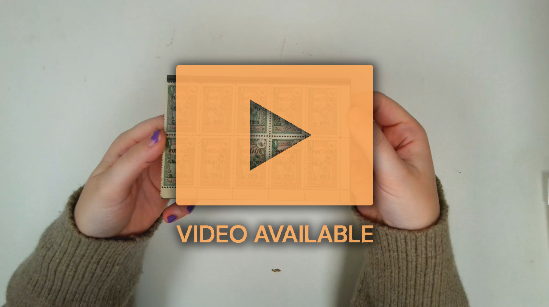 British Occupation Iraq Mosul duplicated accumulation on pages and in books