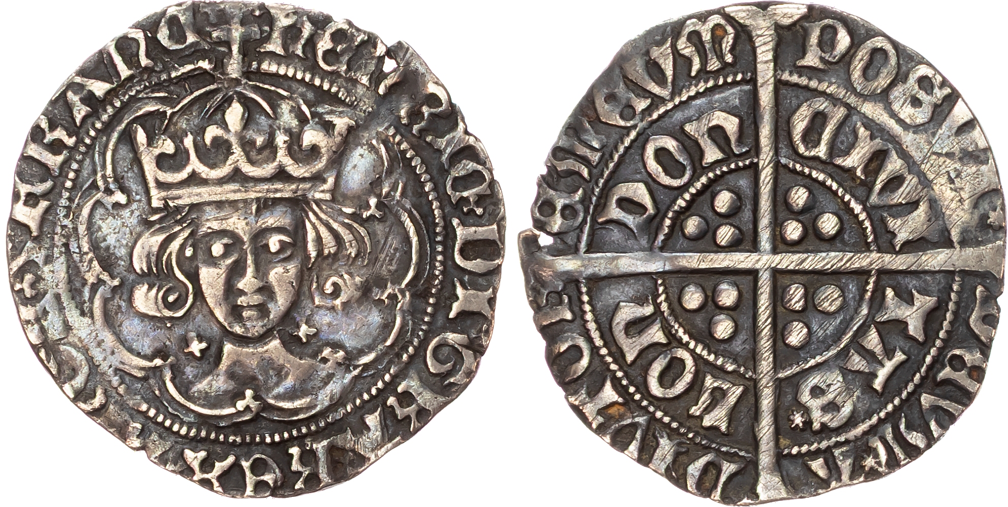 Henry VII (1485‑1509), AR Groat, type IIa, 2.83gm., mm: none. 