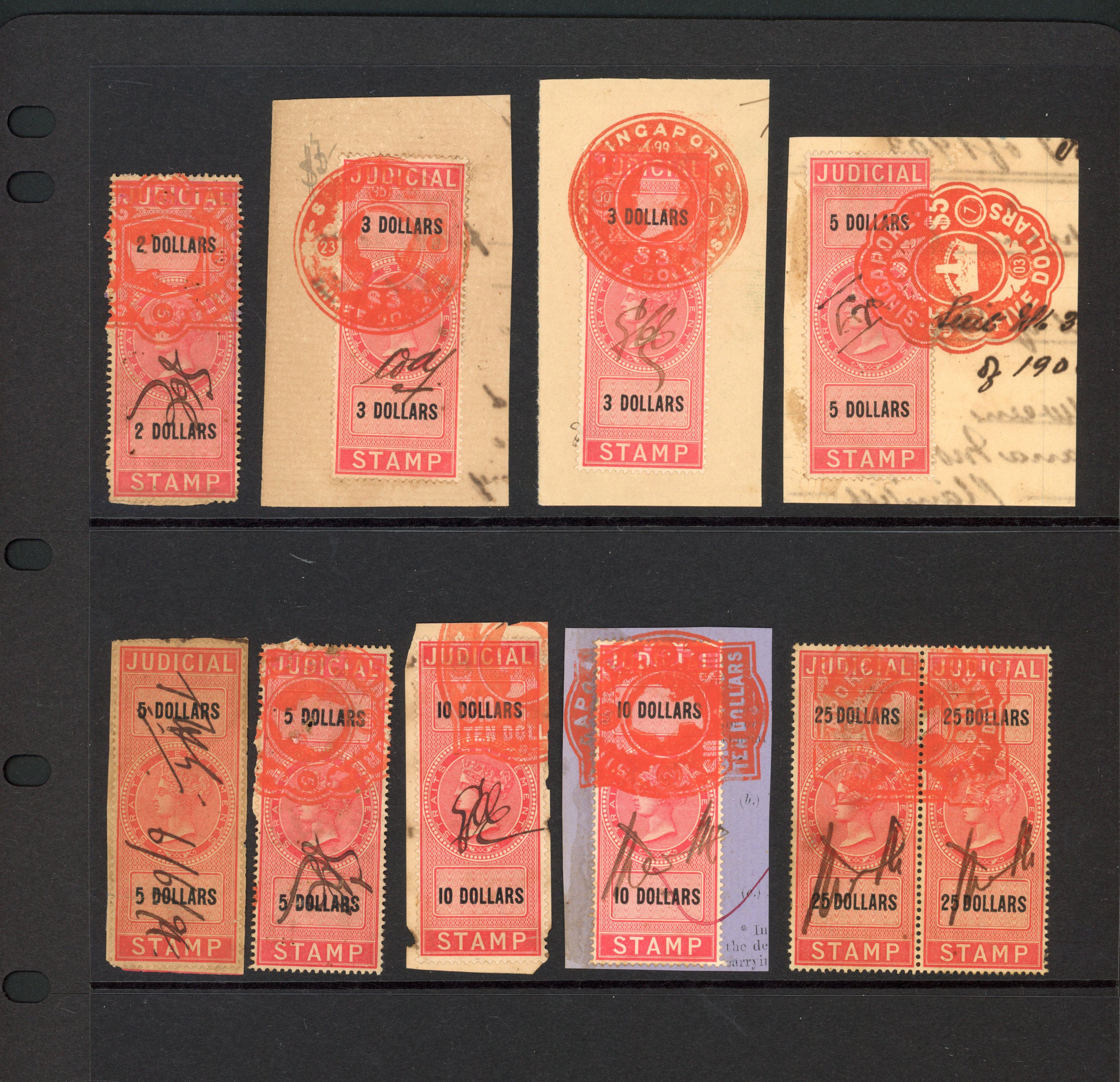 Straits Judicial 1890 colour change set used