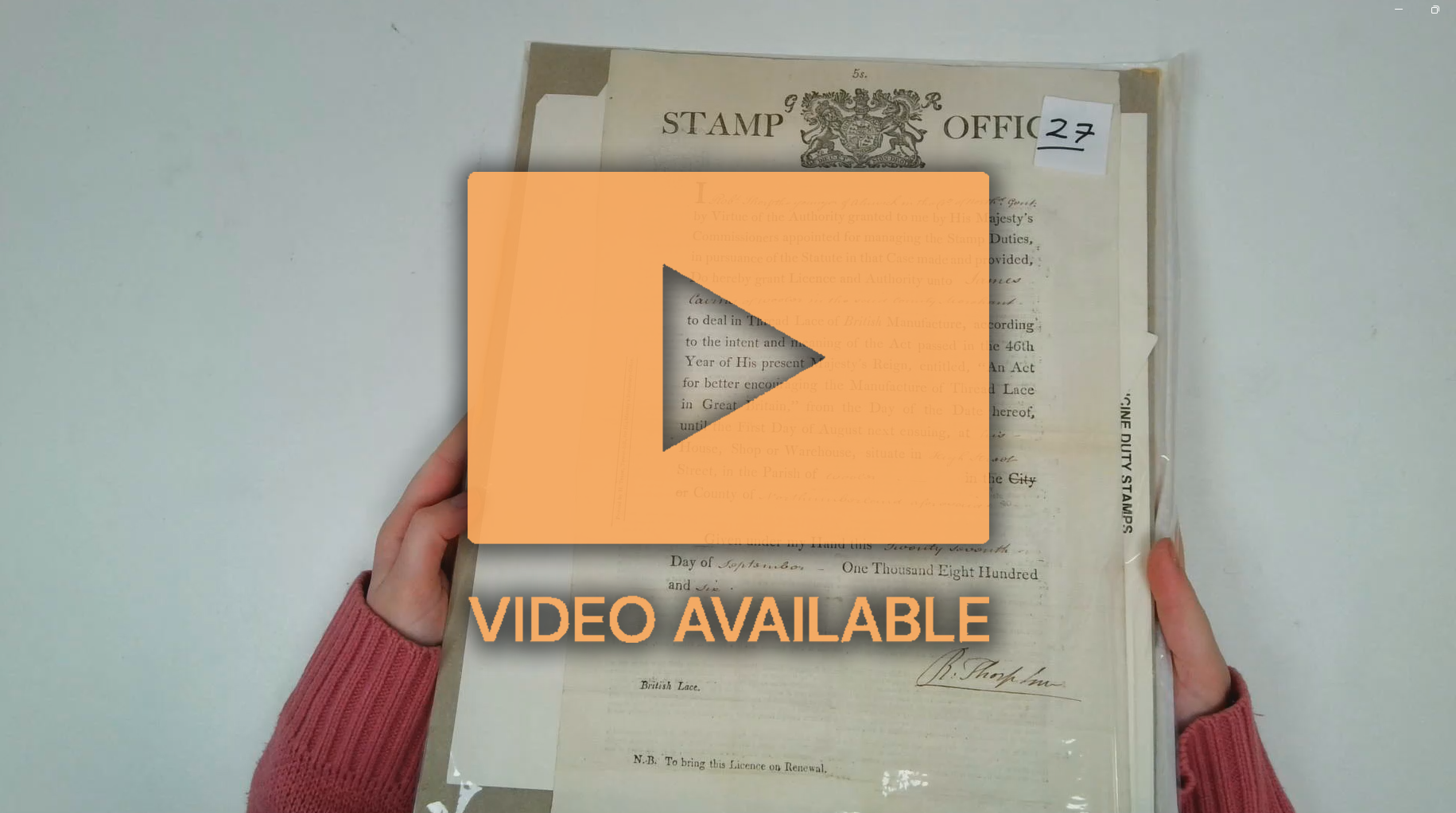 GB 19th-20th C. collection of licences for a variety of duties