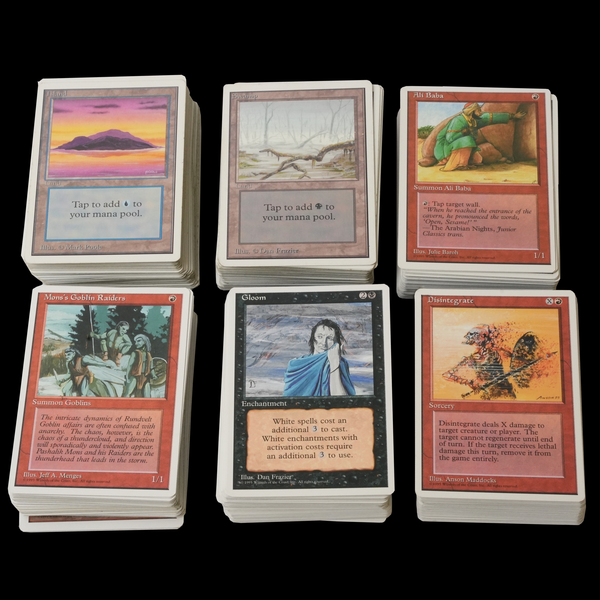 Magic The Gathering 4th Edition Collection.