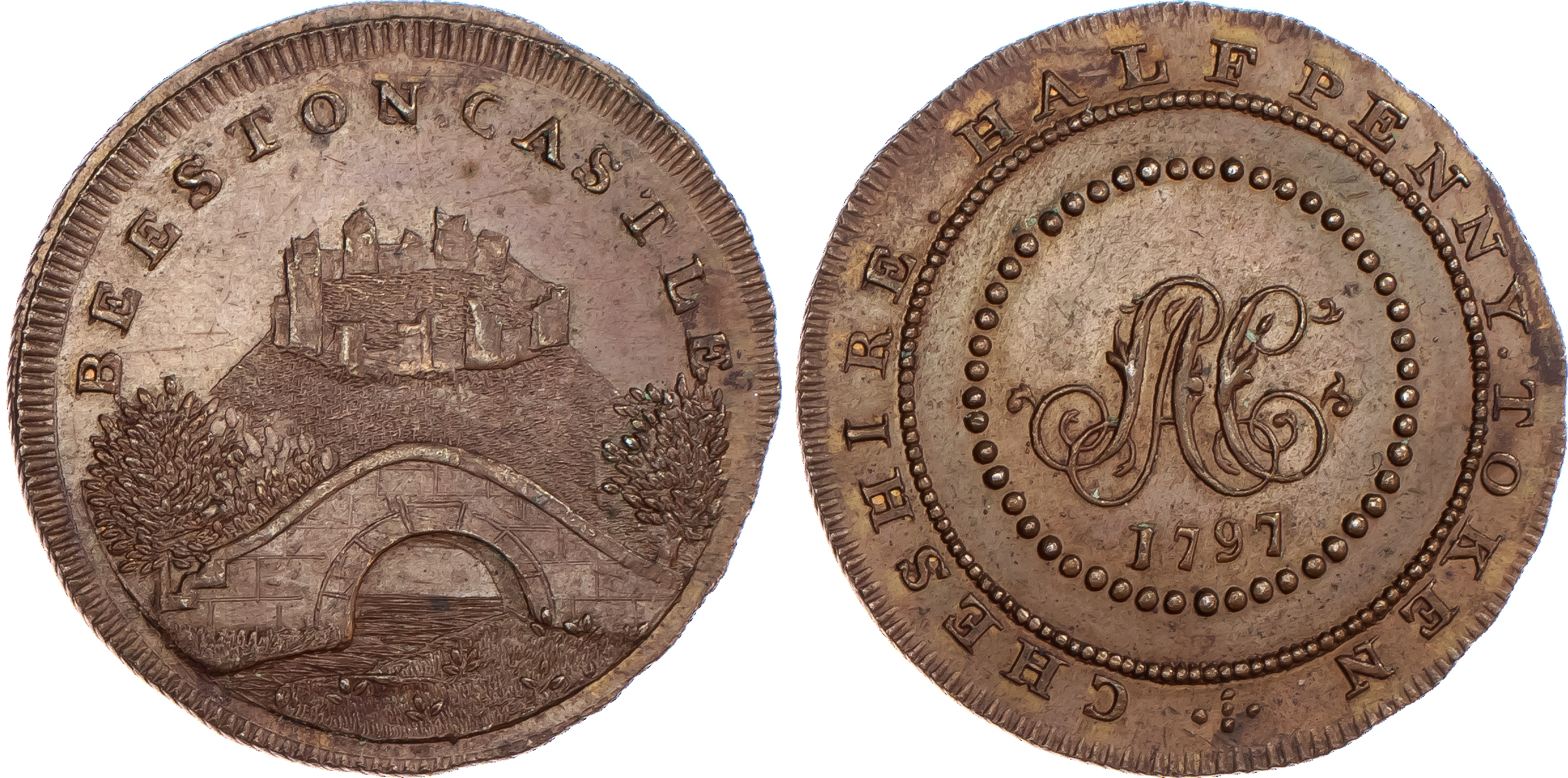 Beeston, Skidmore's specious Halfpenny...