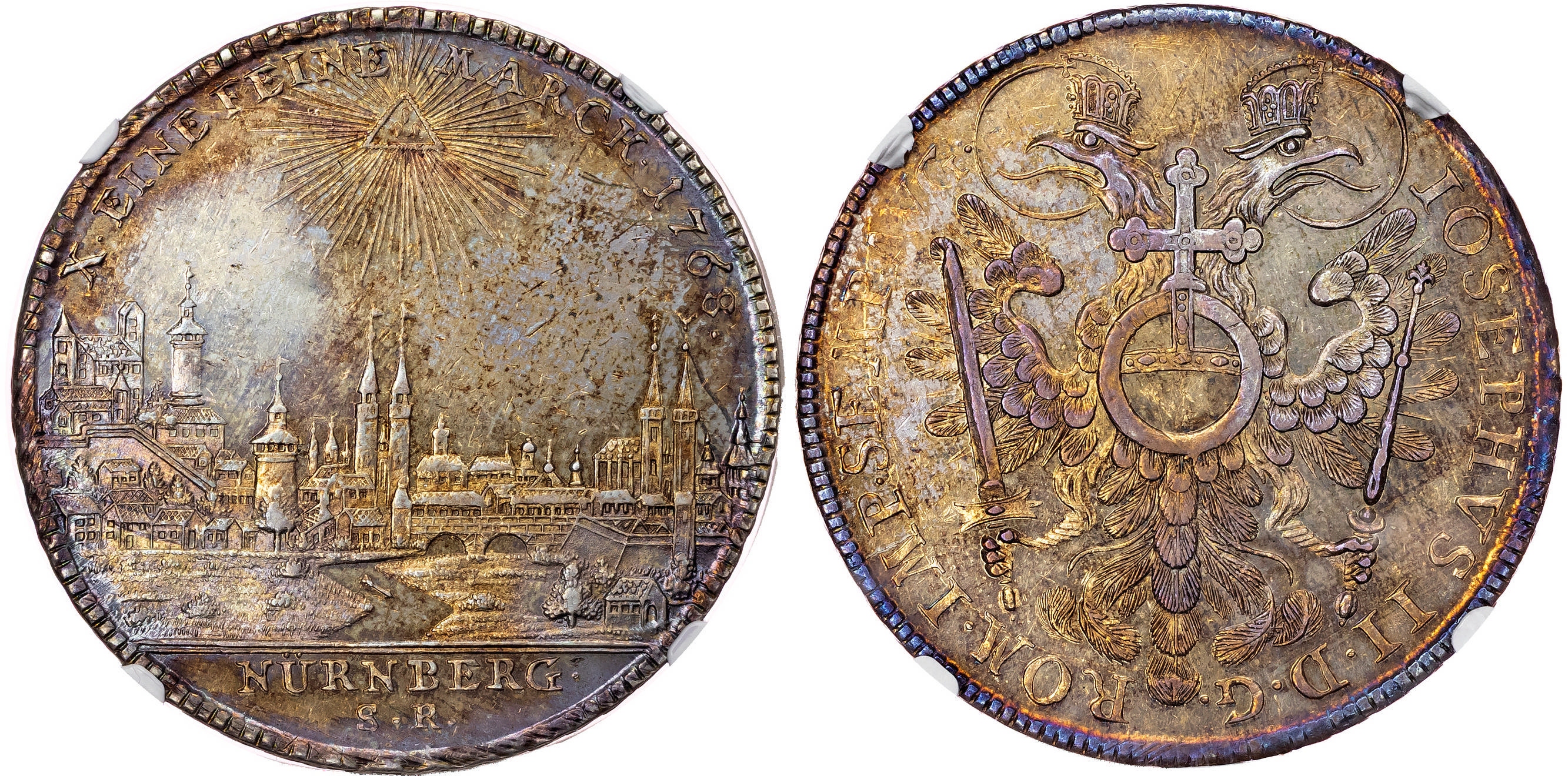 Germany, Nürnberg, silver Taler, 1768 SR