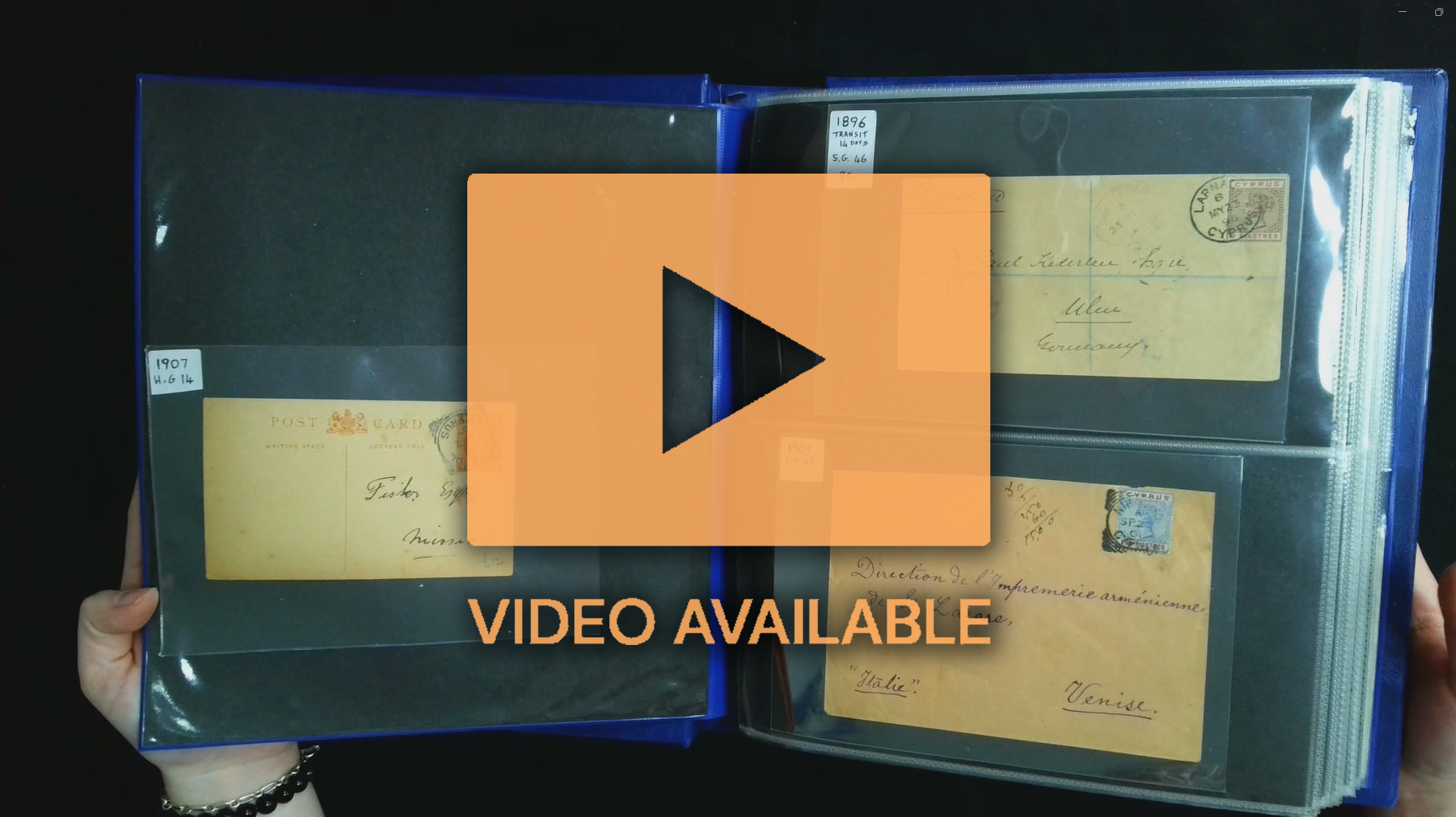 Cyprus 1882-1972 Postal History collection