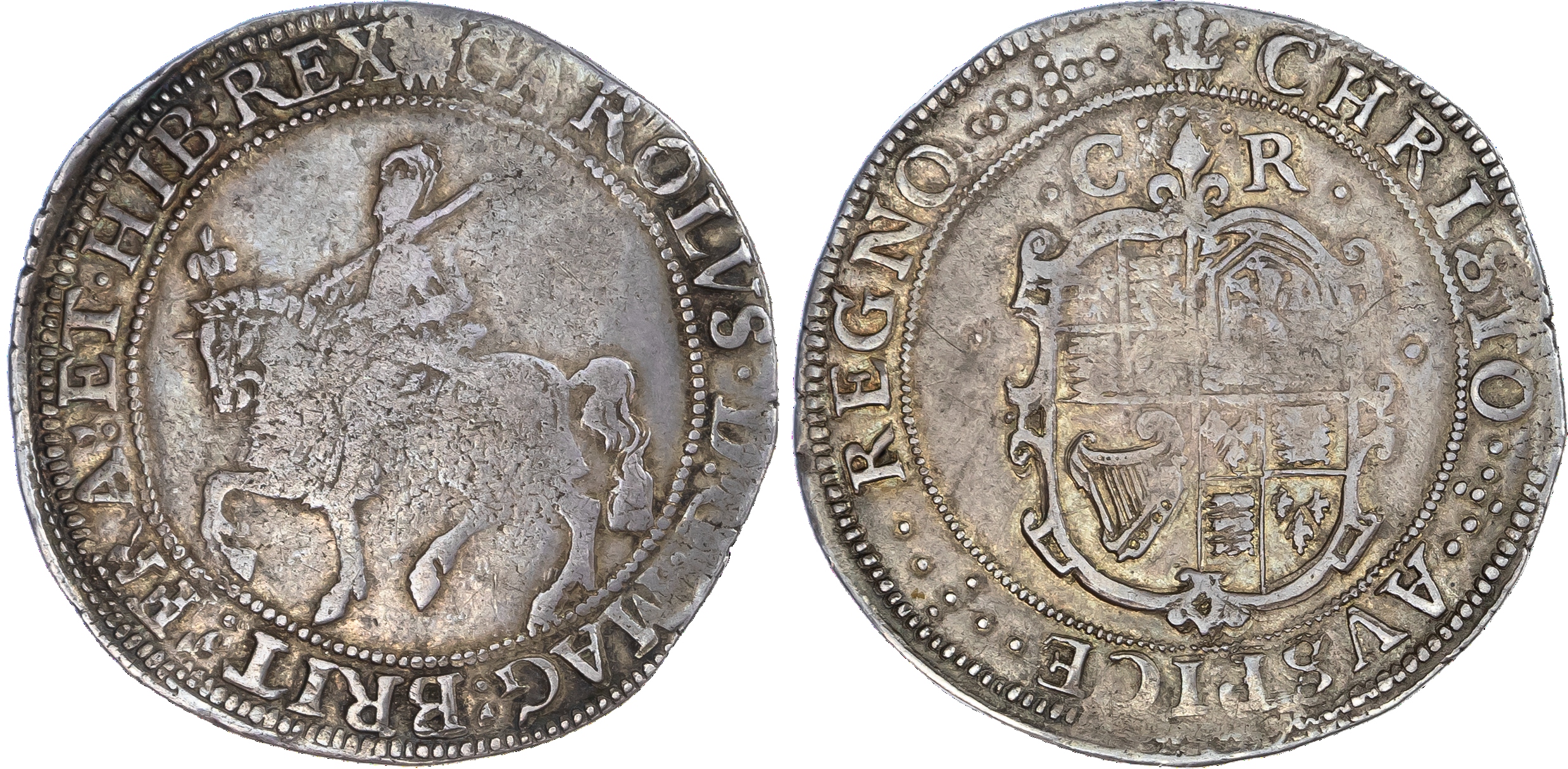 Charles I (1625 ‑1649), AR Halfcrown, 14.63gm., Tower Mint