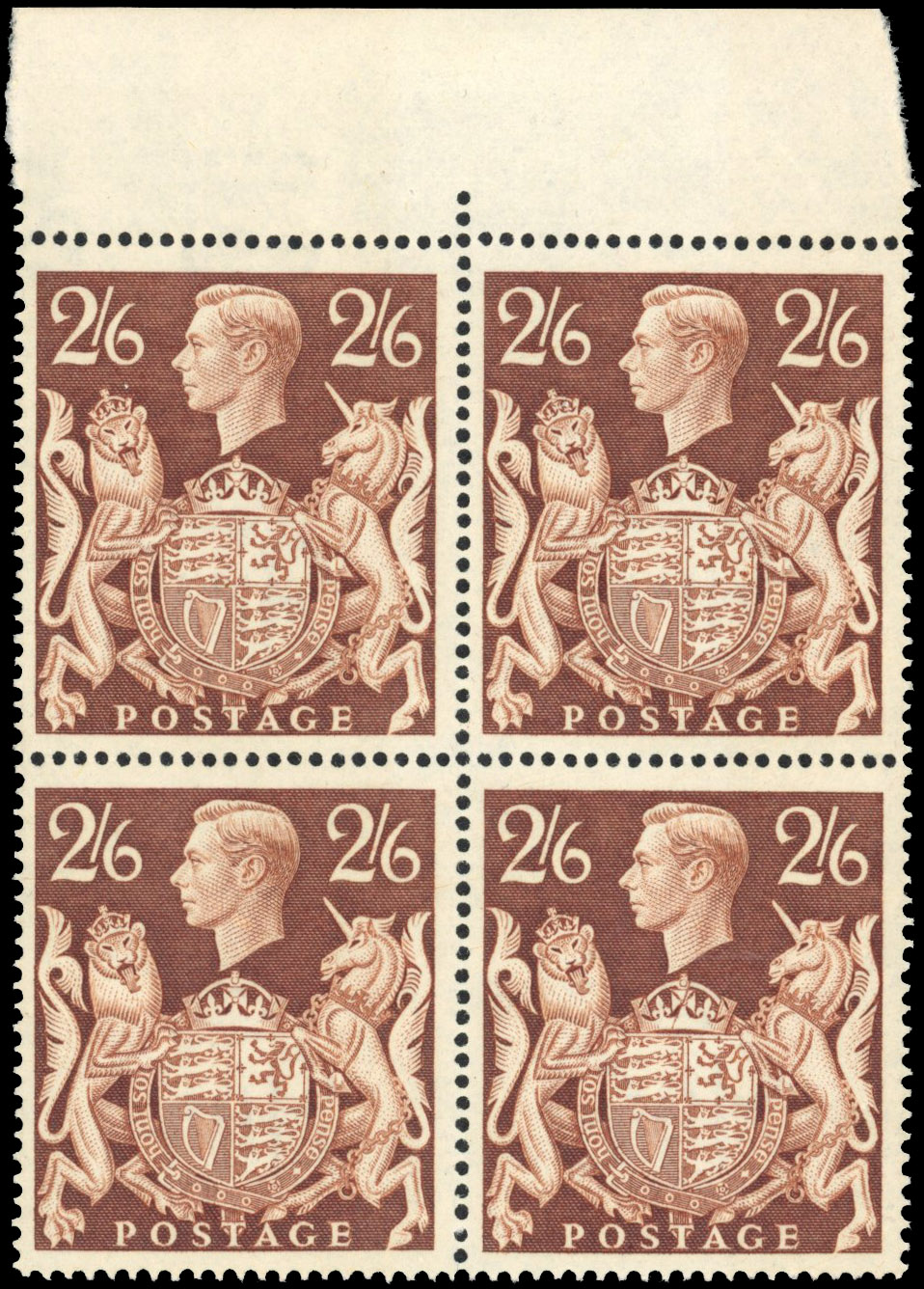 GB SG 476aa, ab block mint