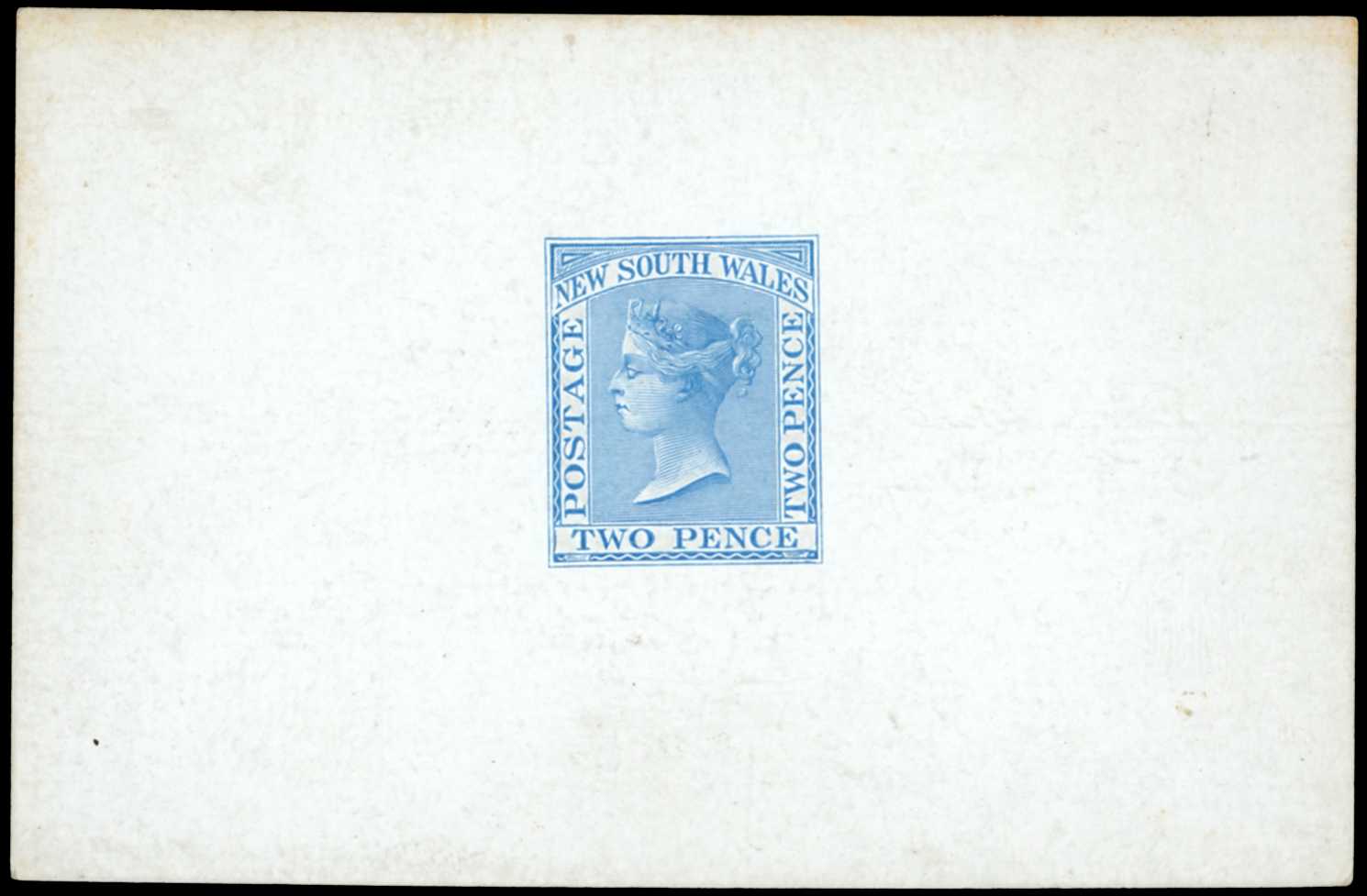 1862 2d De La Rue die proof in issued pale...