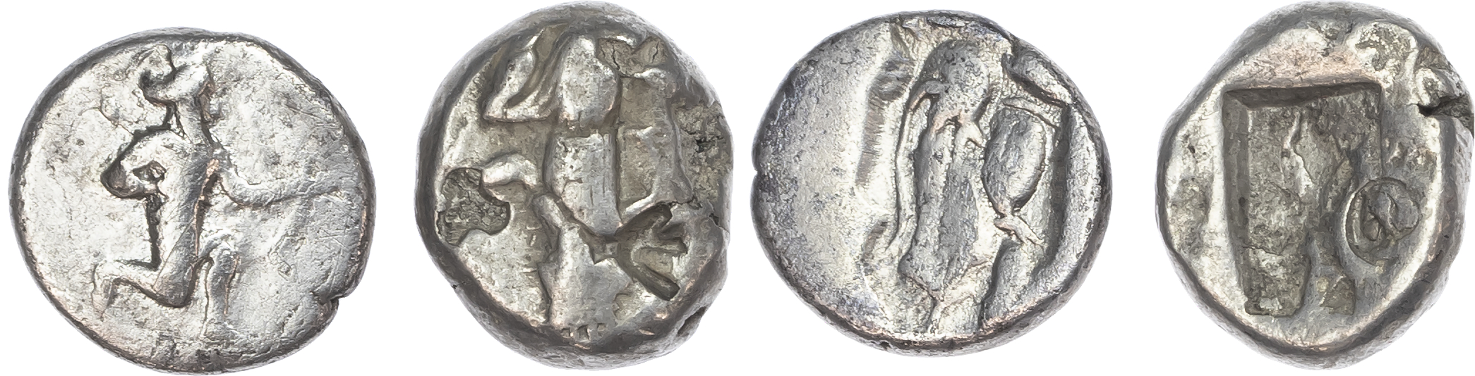 Achaemenid Persia, Various Rulers (c. 5th-4th Centuries BC) AR Sigloi (x4).