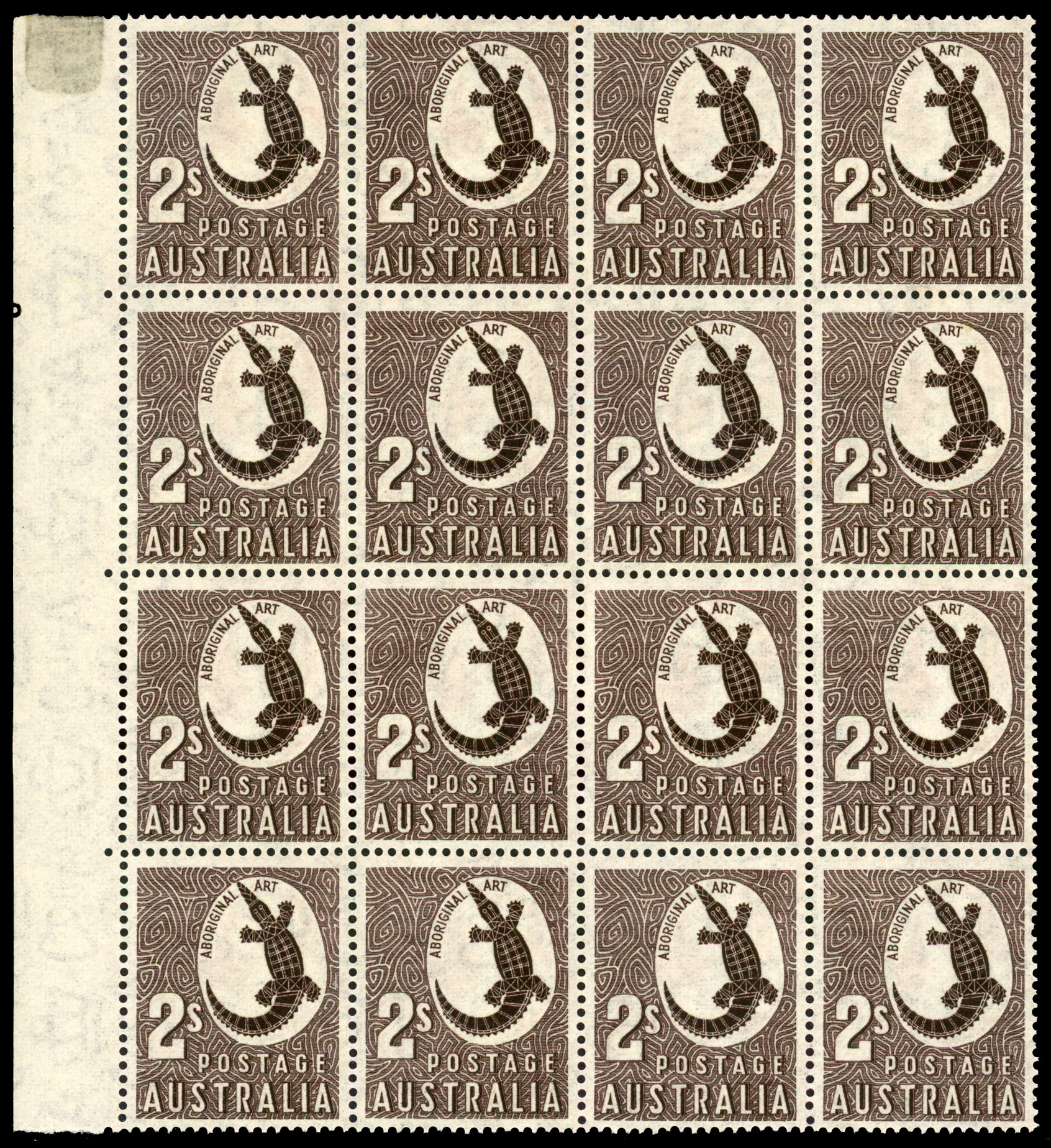 Australia SG 224 var block mint