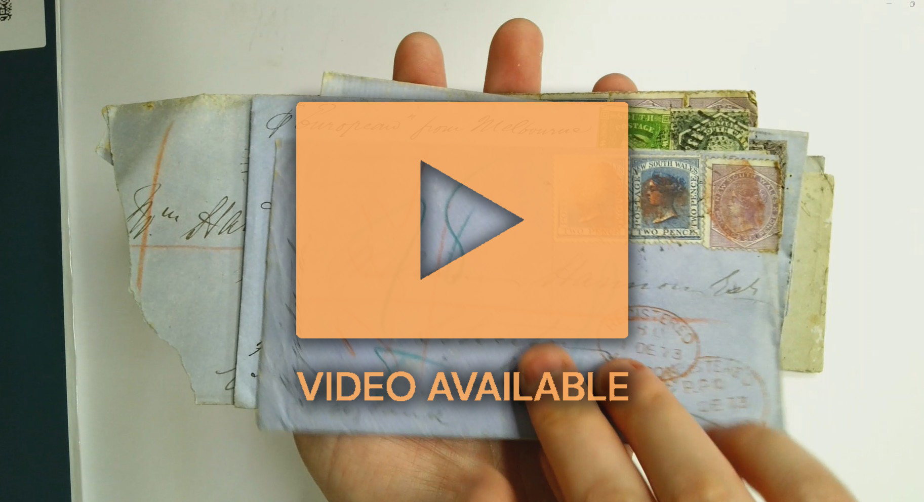 NEW SOUTH WALES postal history accumulation to england