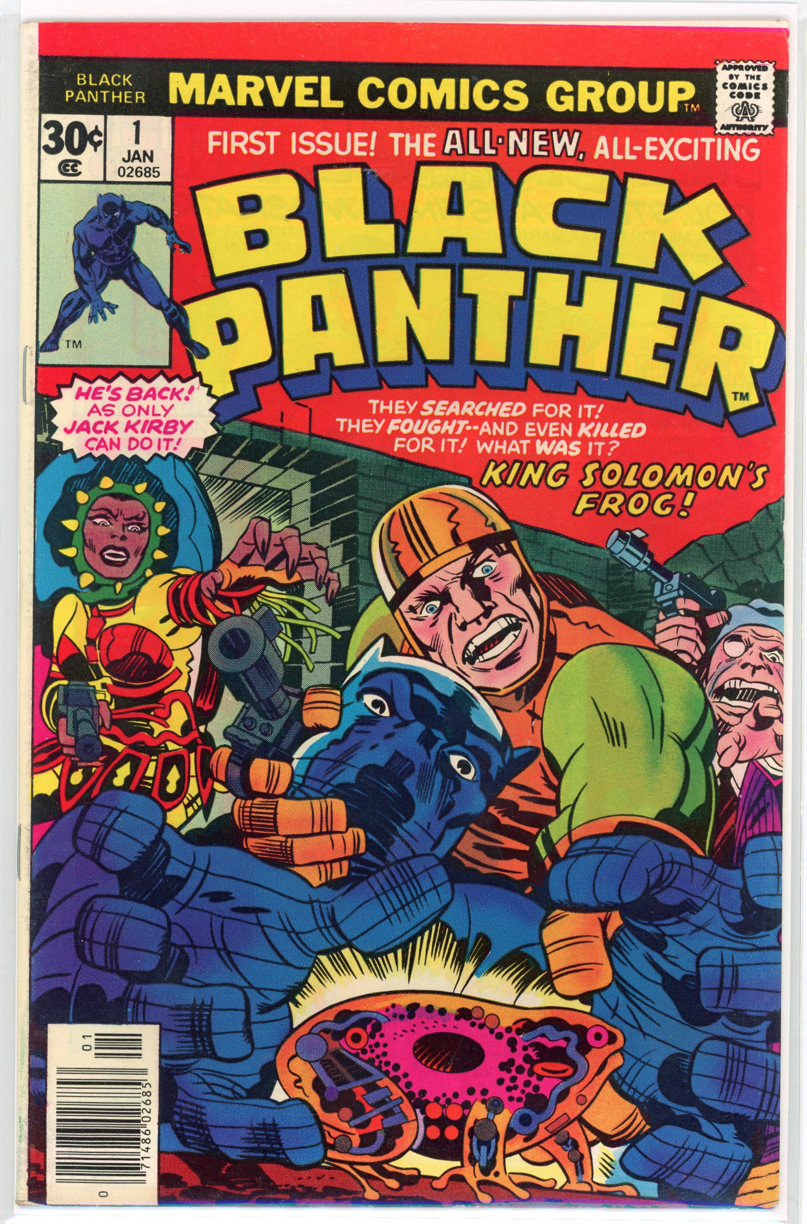 Black Panther #1 (Marvel Comics, 1977) First self-titled Black Panther on-going series