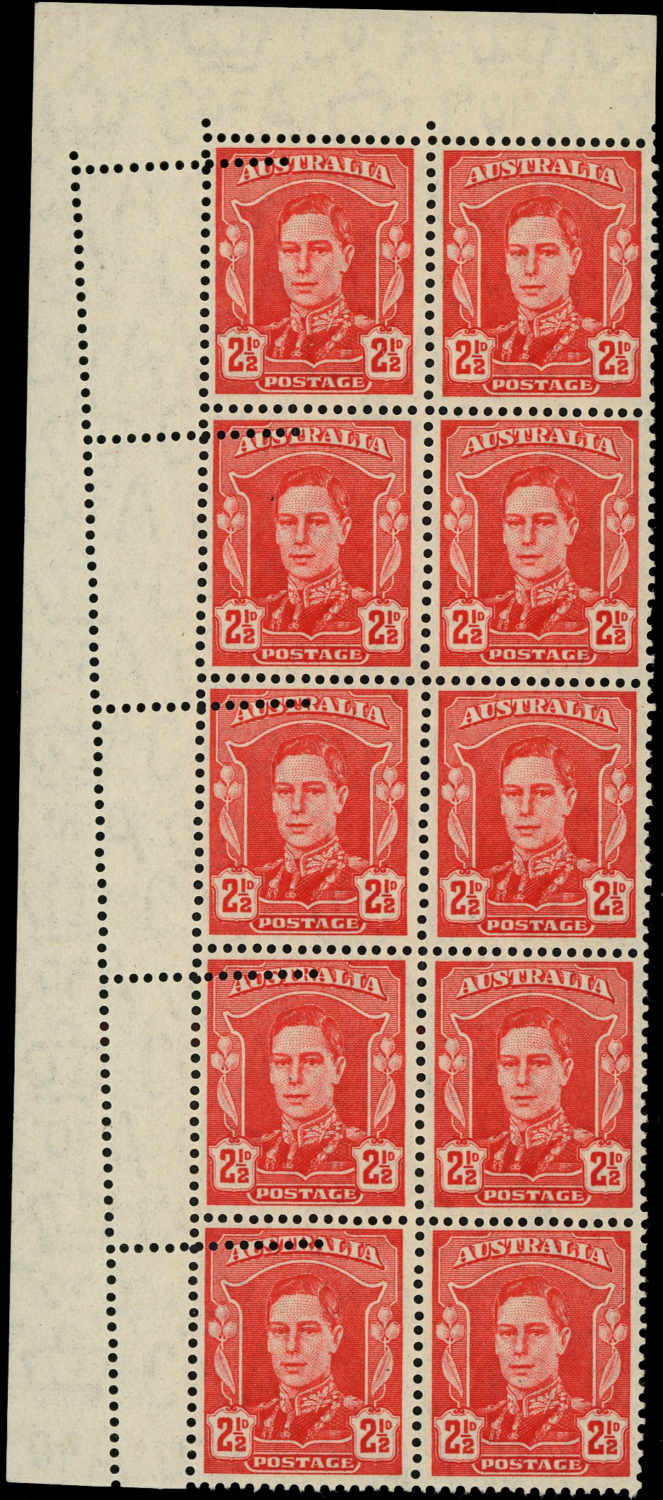 Australia SG 206 var block mint