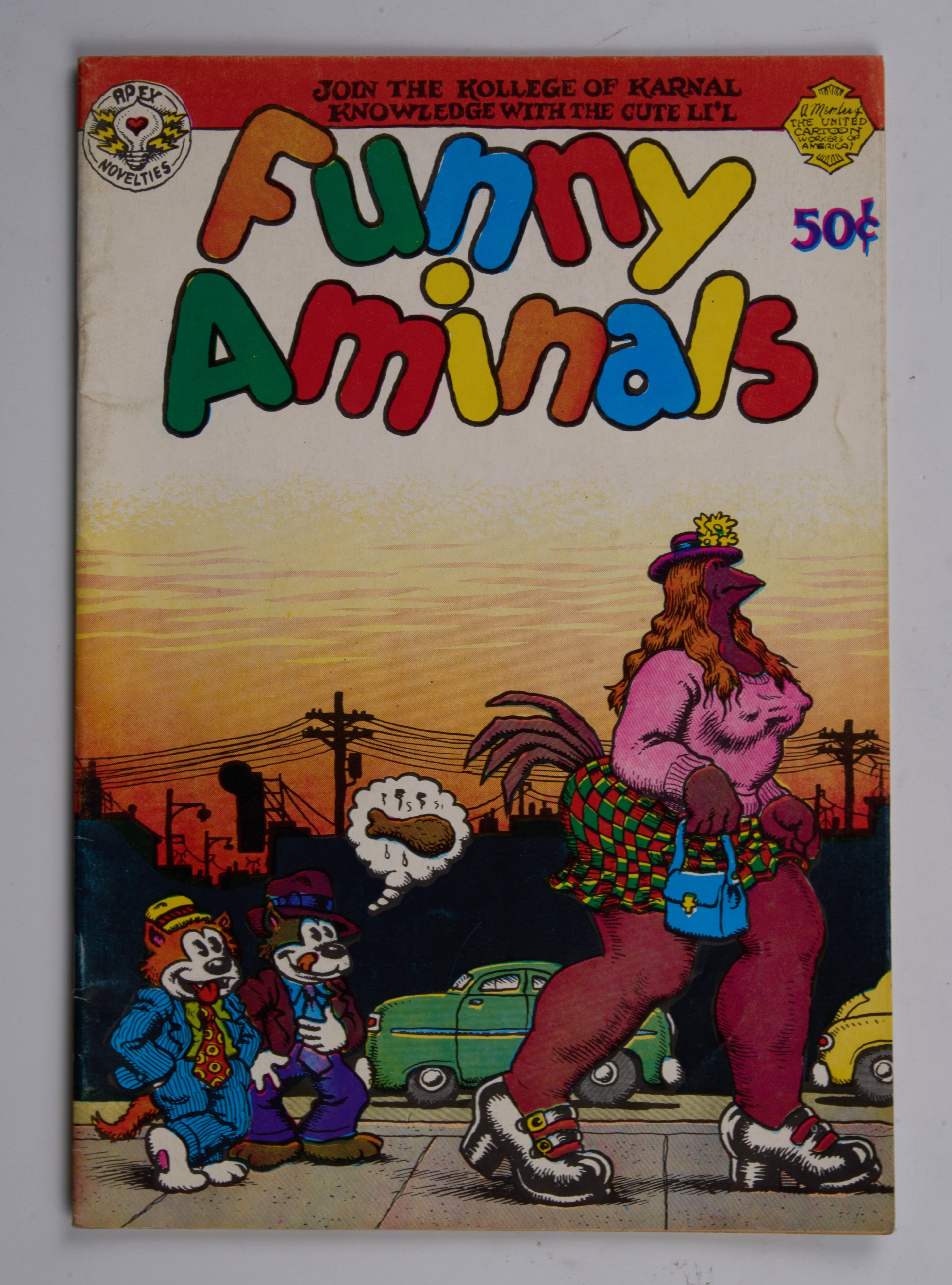 Funny Aminals #1 Featuring Debut of Maus by Art Spiegelman (Apex Novelties, 1972)
