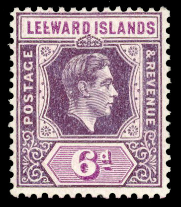 Leeward Islands SG 109ab mint