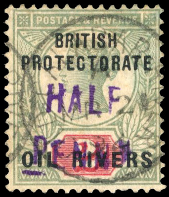 Niger Coast SG 18 used