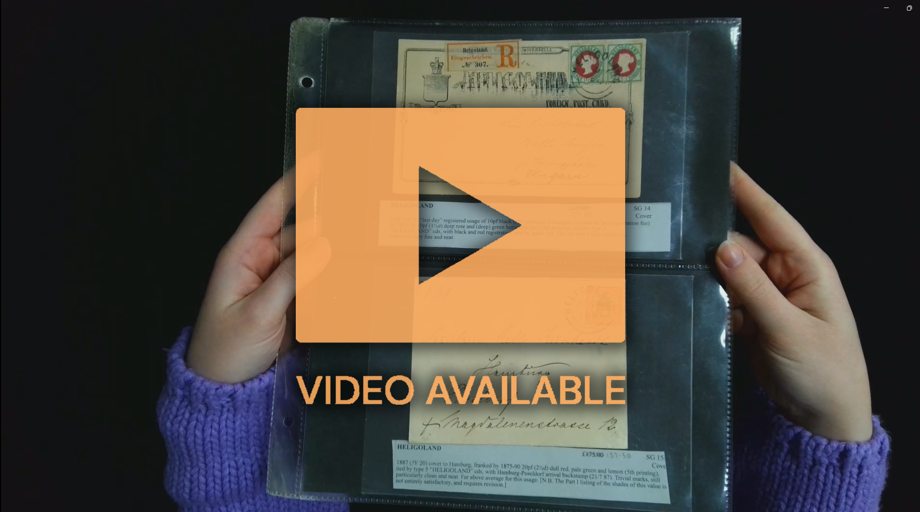 Heligoland small Postal History group