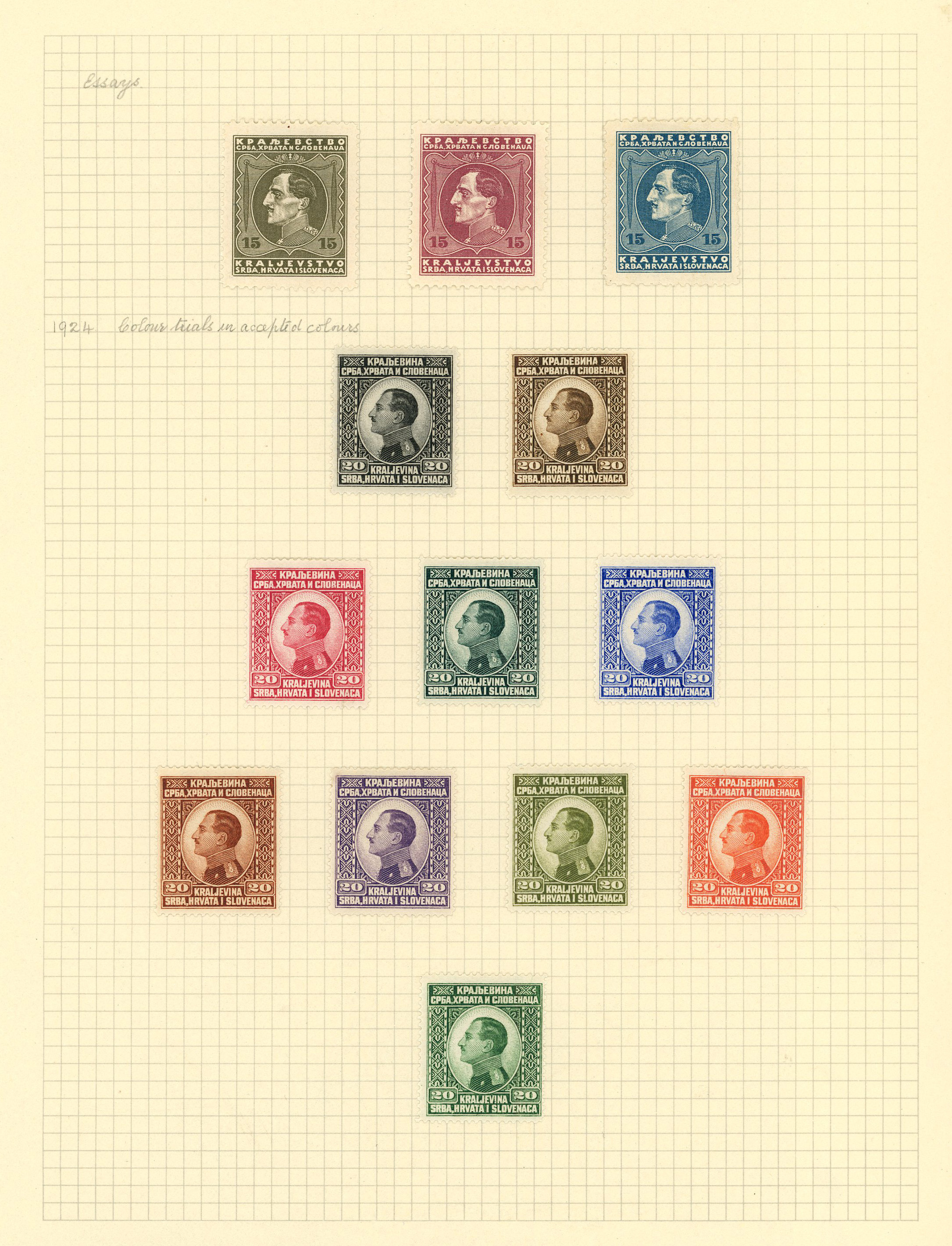 1918-40 duplicated mint and used...