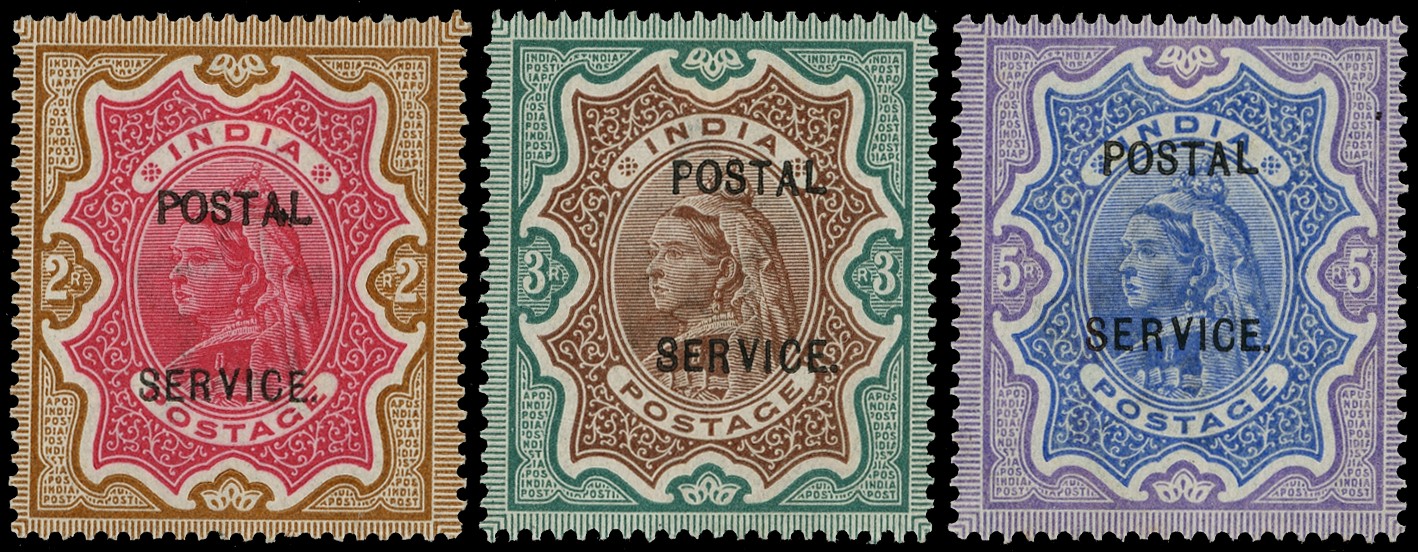 1880-1904 comprehensive collection on pages and Hagners comprising...