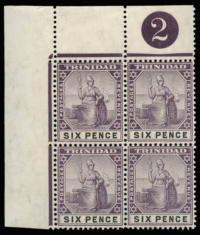 1904-07 6d dull purple and black, wmk MCA,...