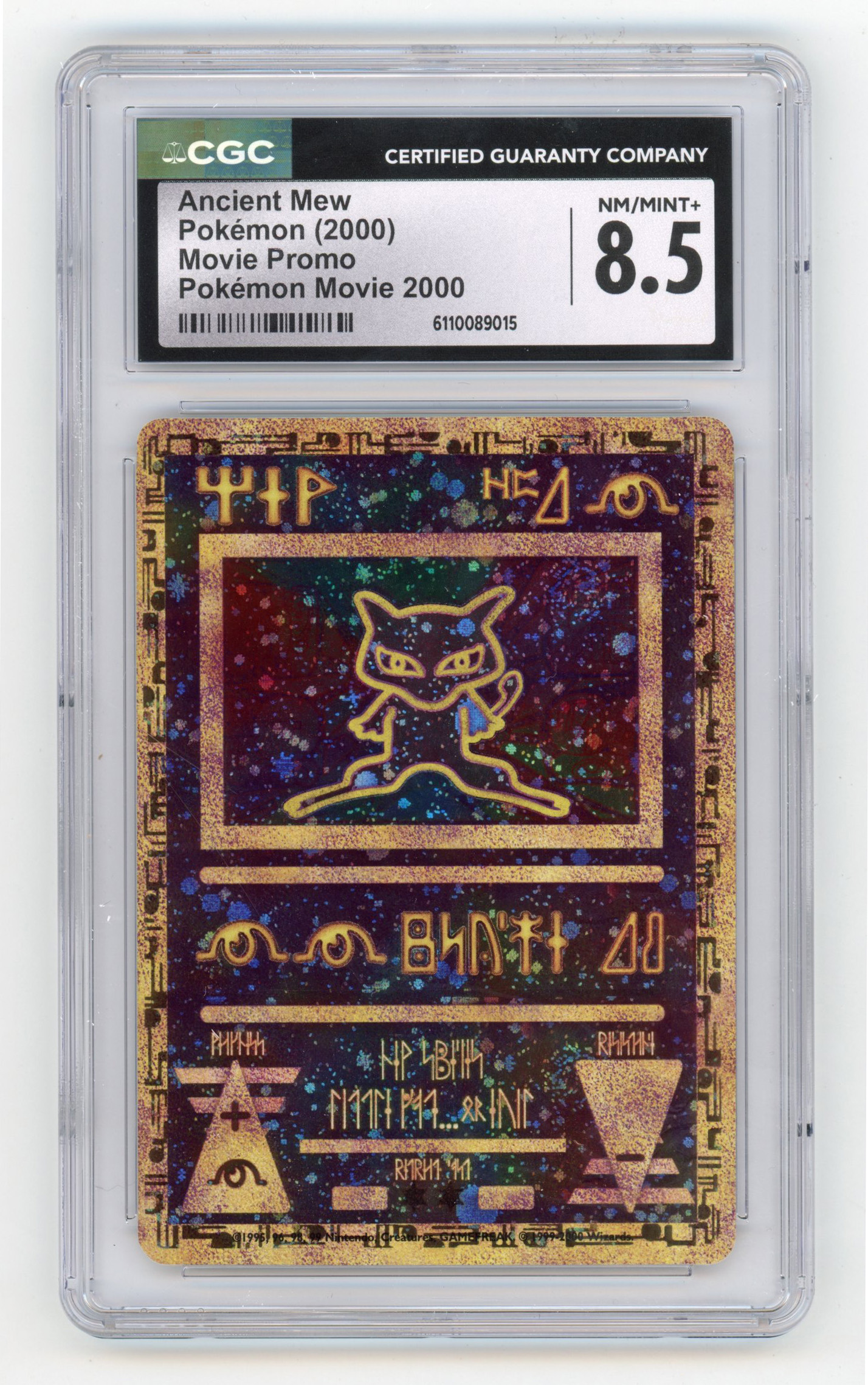 CGC 8.5 Ancient Mew Promo - Pokemon Movie 2000