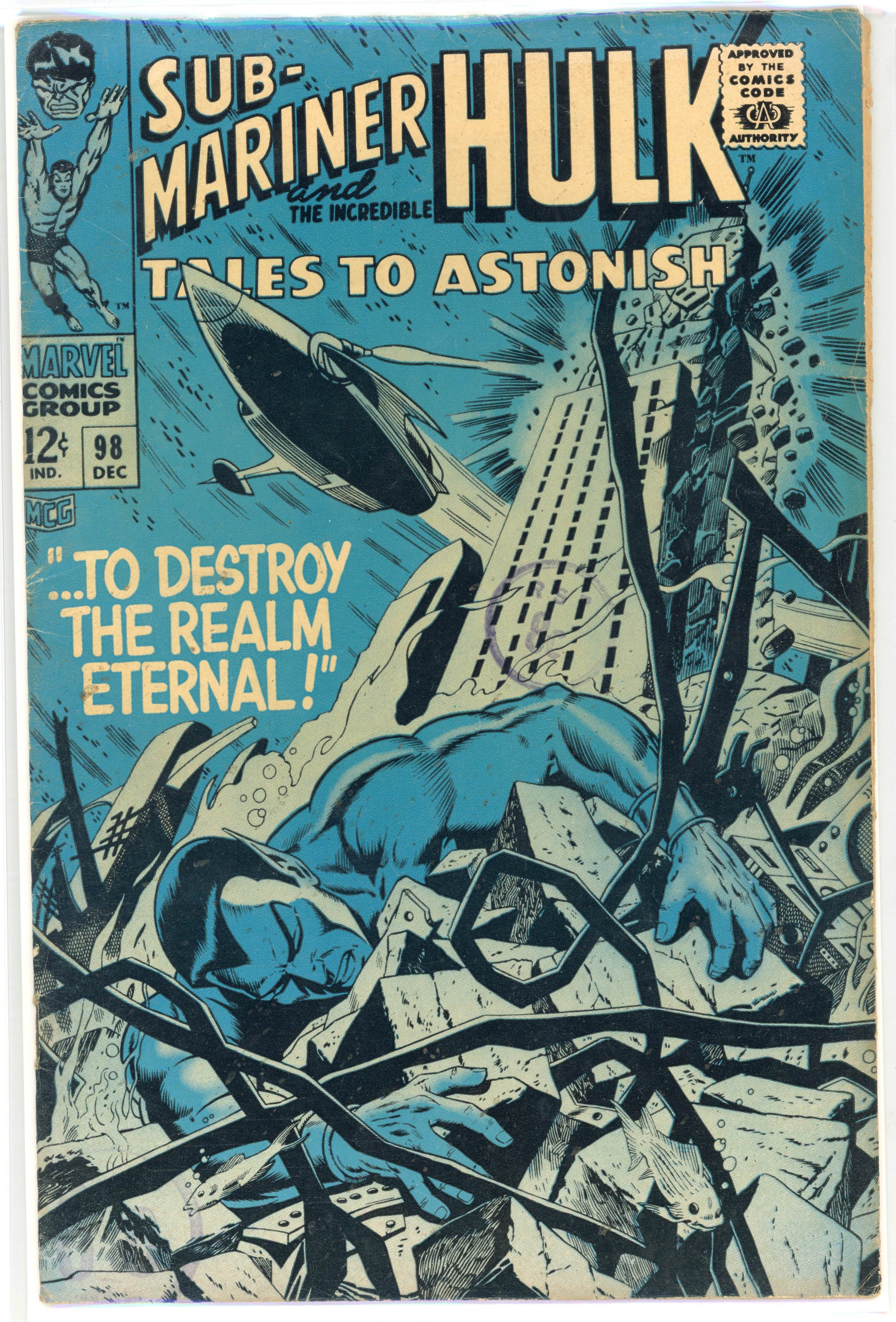 Tales to Astonish #98 (Marvel Comics, 1967)