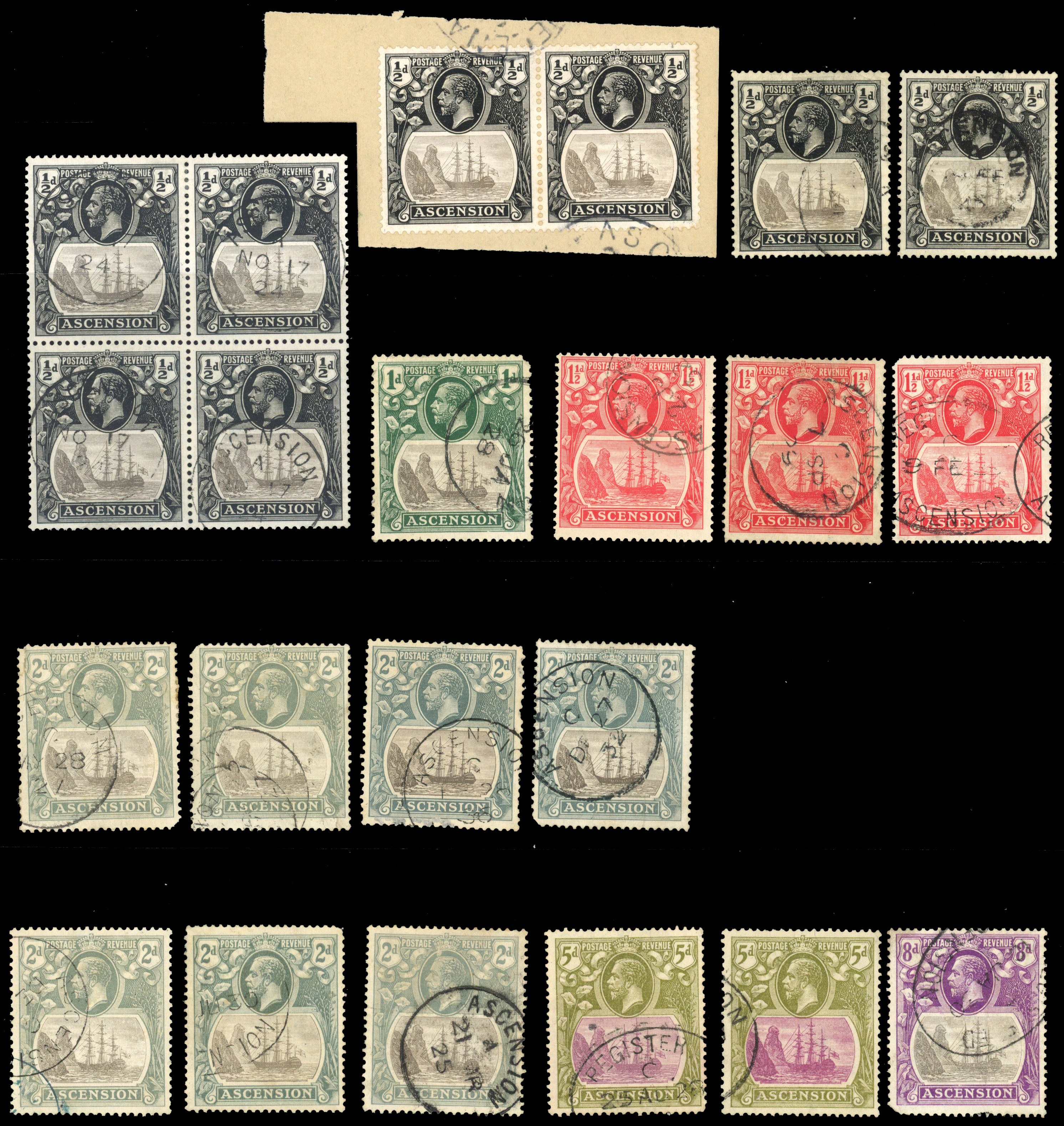 Ascension SG 10a/17c varieties group used