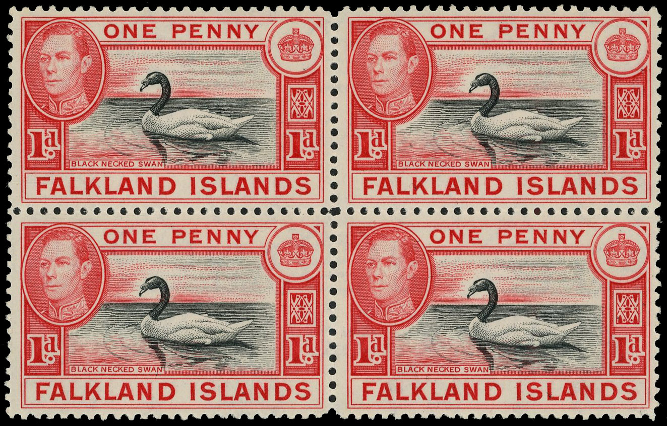 Falkland Islands SG 147 block mint