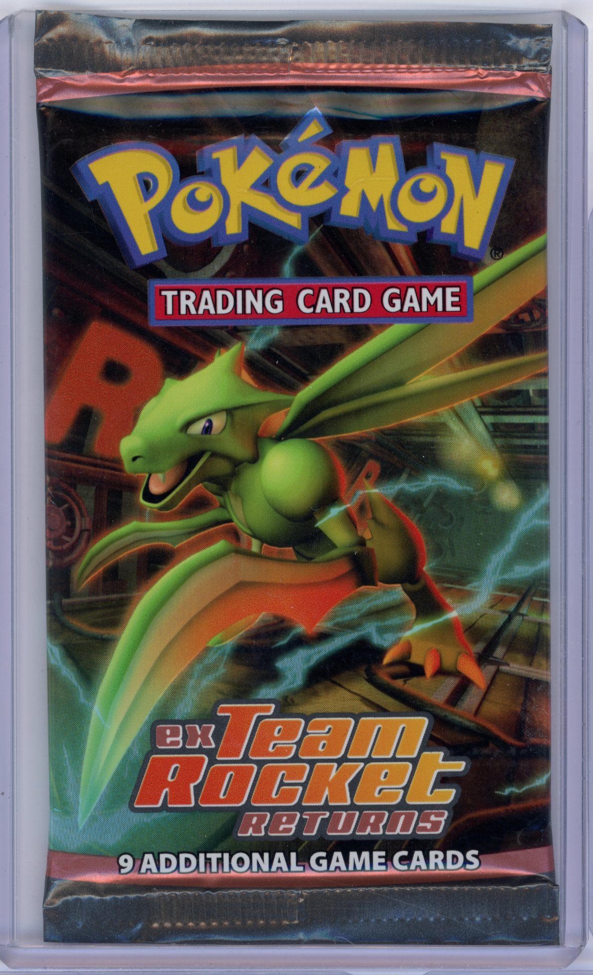 EX Team Rocket Returns Sealed Booster Pack - Scyther Artwork (17.69g)