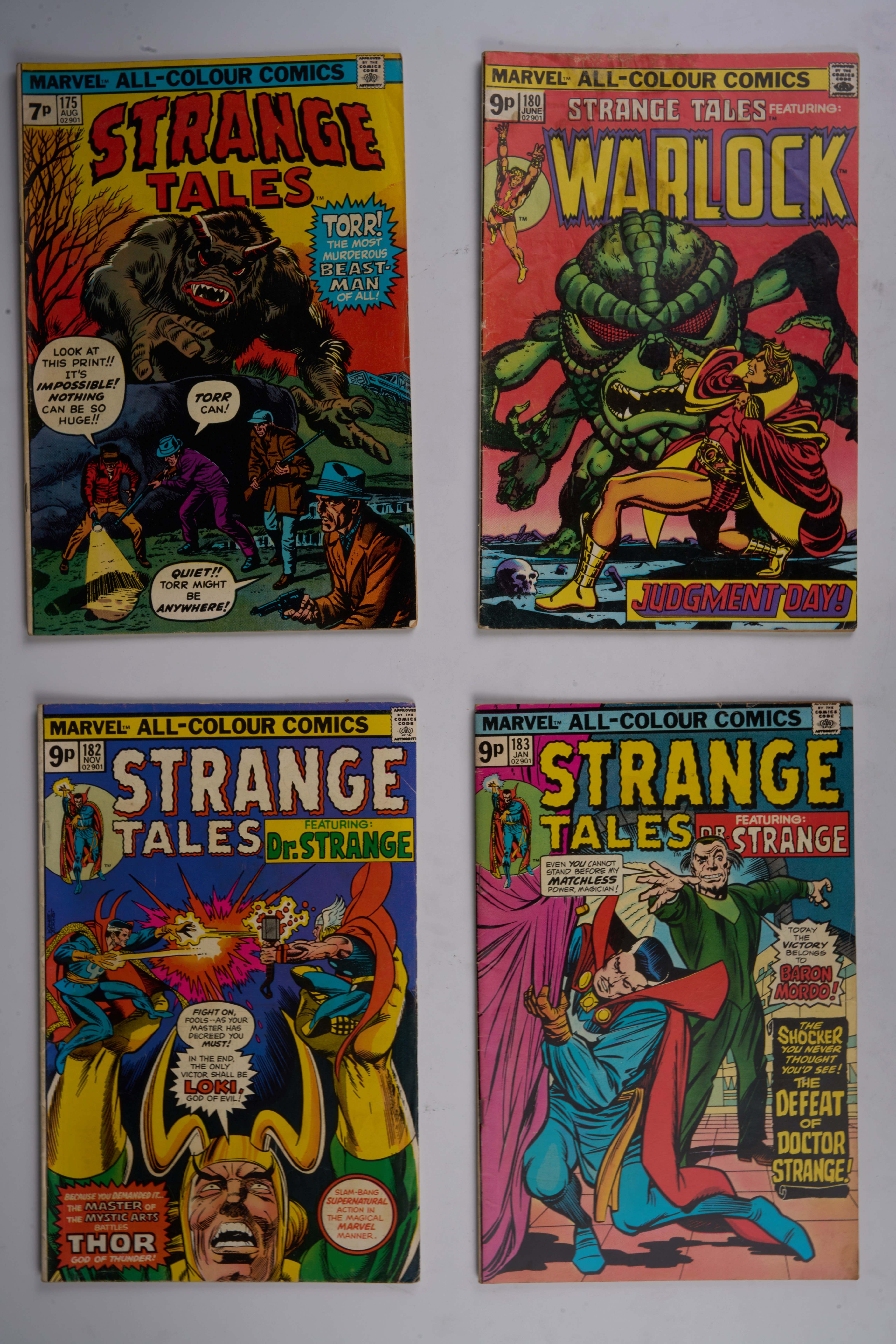 Strange Tales, Howard The Duck and An Assortment of Marvel Comics (Marvel Comics, 1974-89) Bundle of 17