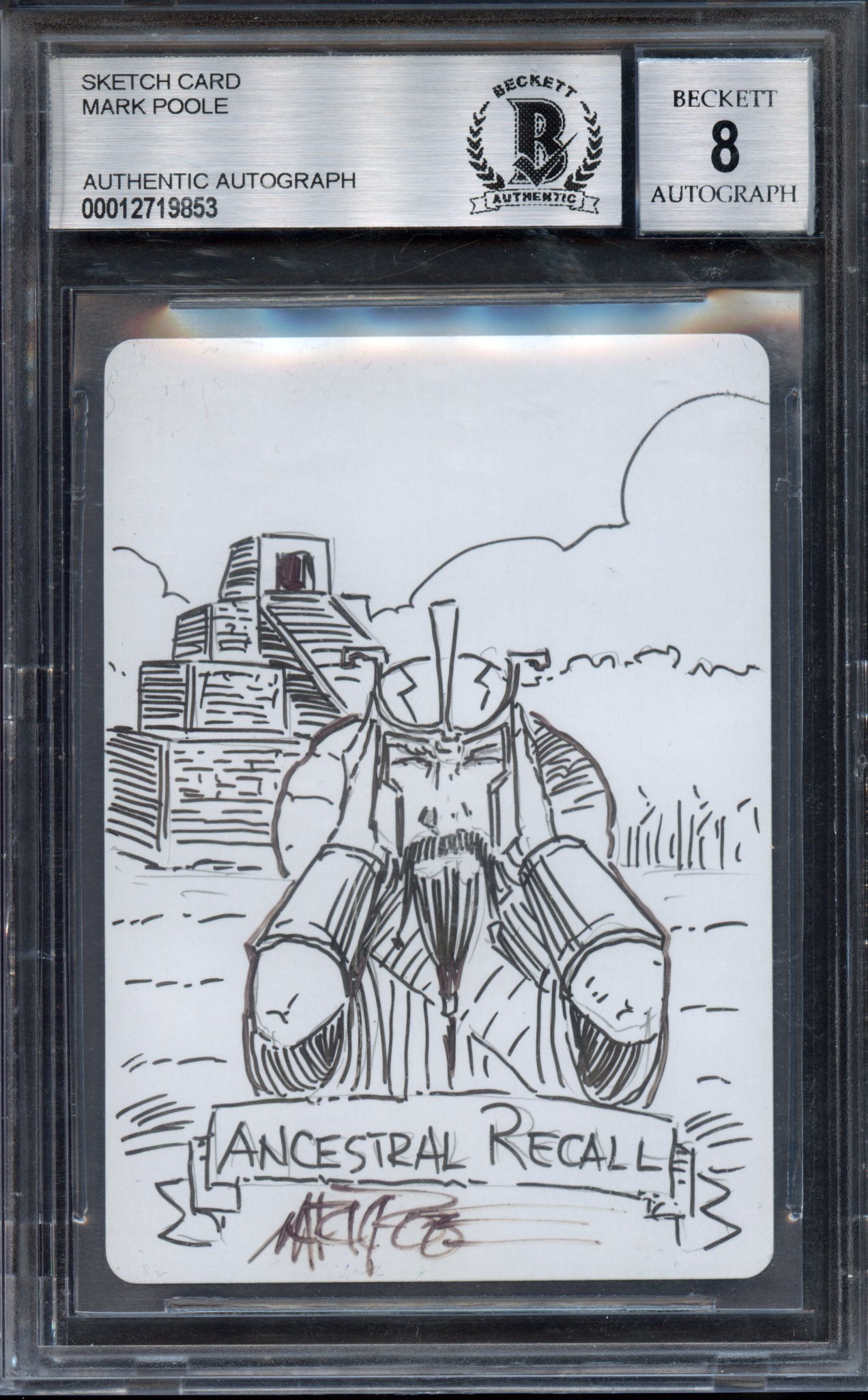 BGS 8 Mark Poole Sketch ‘Ancestral Recall’