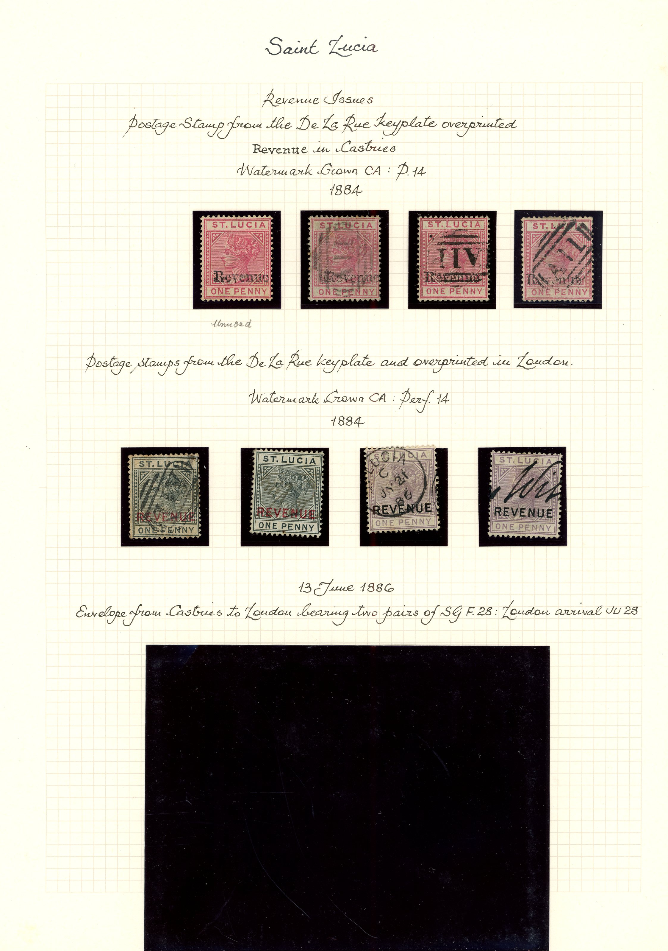 Postal Fiscals: 1881-1885 Comprehensive...