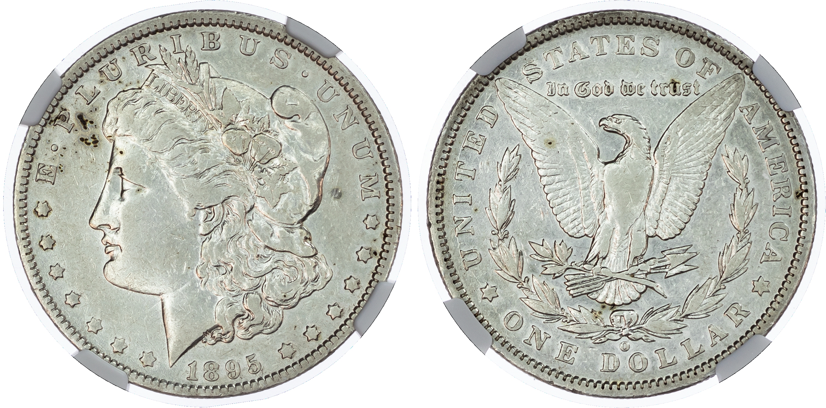 USA, silver Morgan Dollar, 1895, New Orleans.